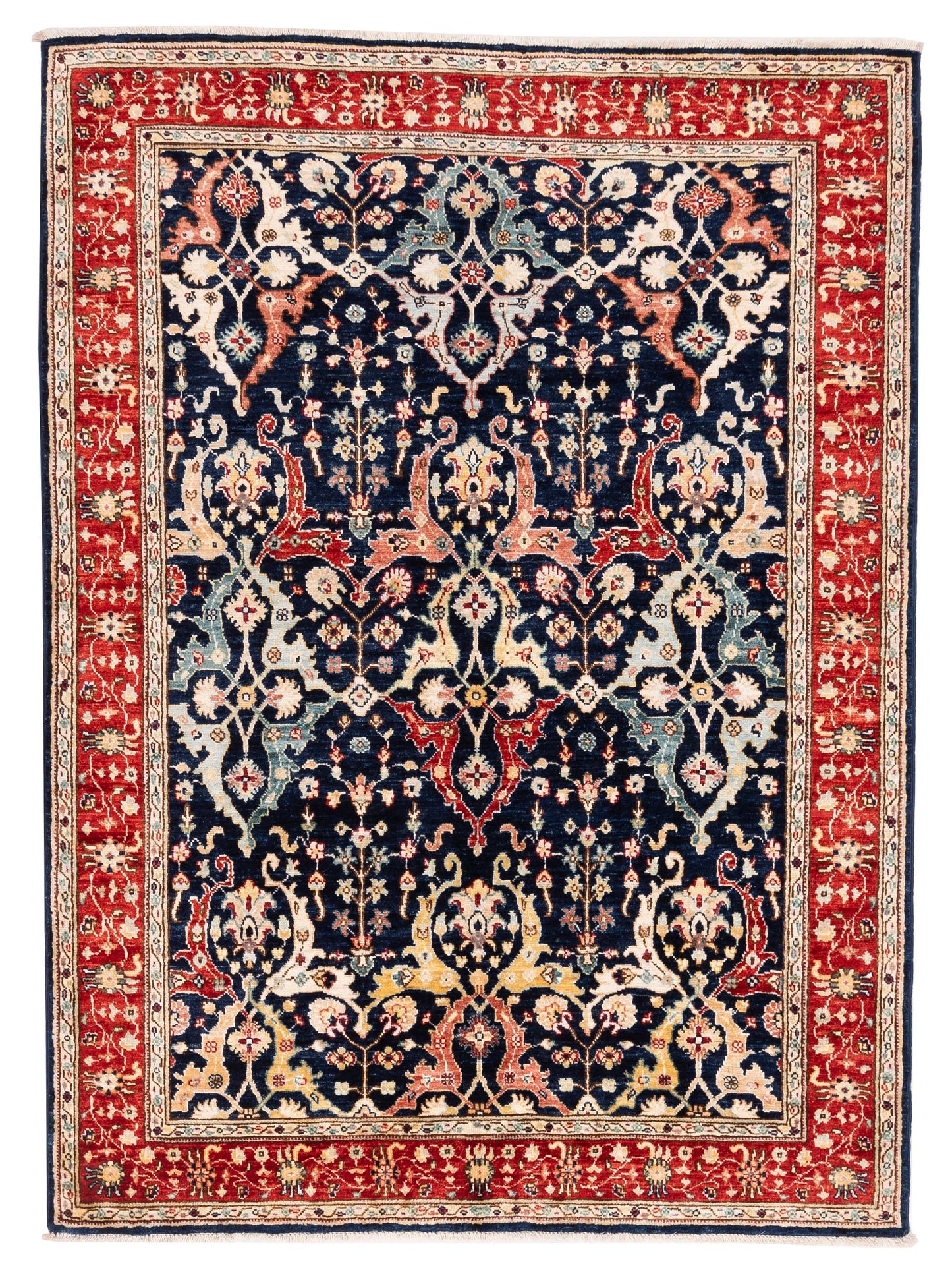 Pasha Sultan Dark Blue Red Traditional