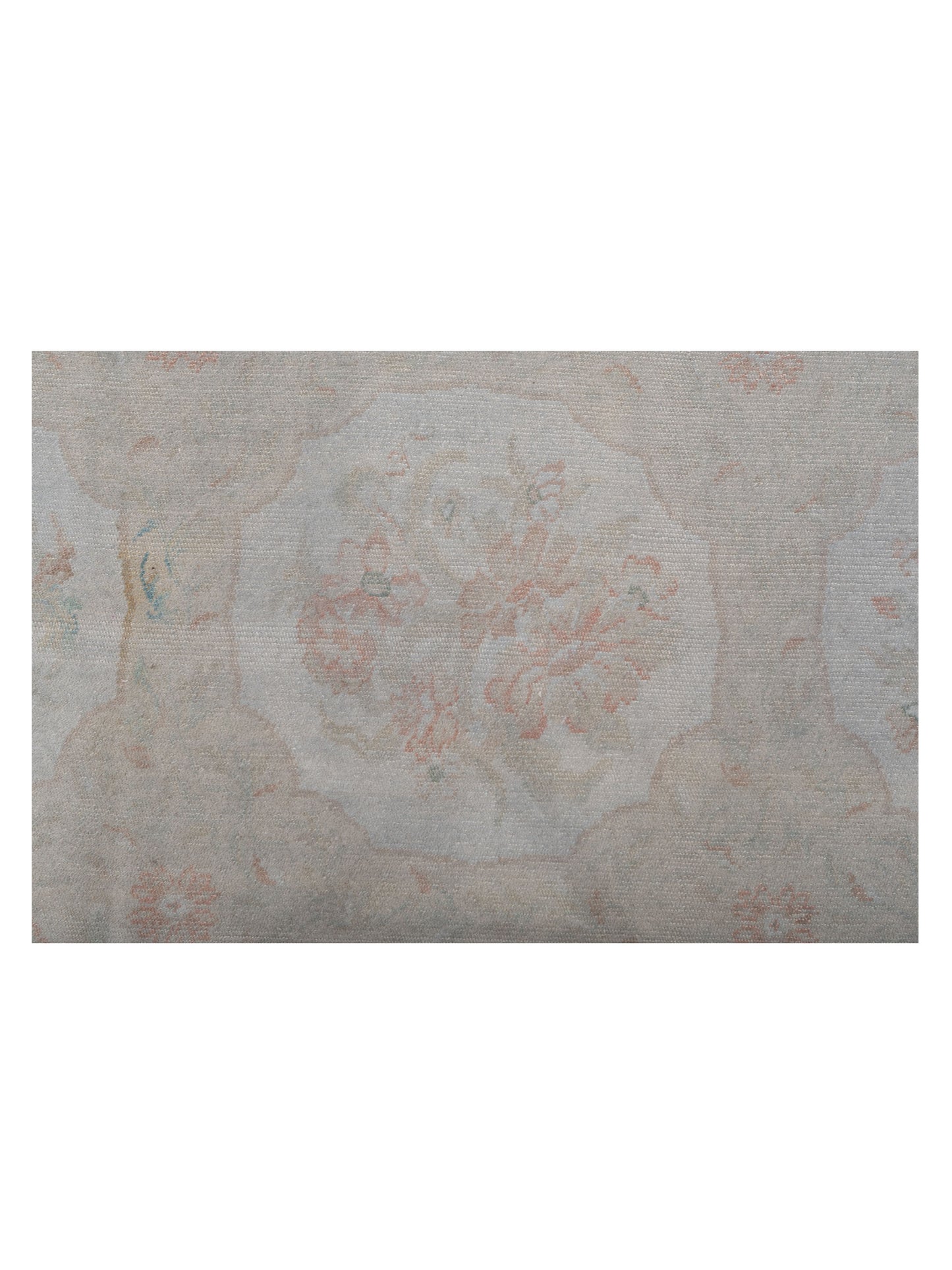 Vintage 107498 Silver 12x16.7 Hand Knotted Rug