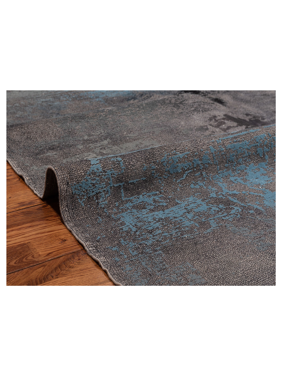 Vintage 110620 Gray 8.6x11.8 Hand Knotted Rug