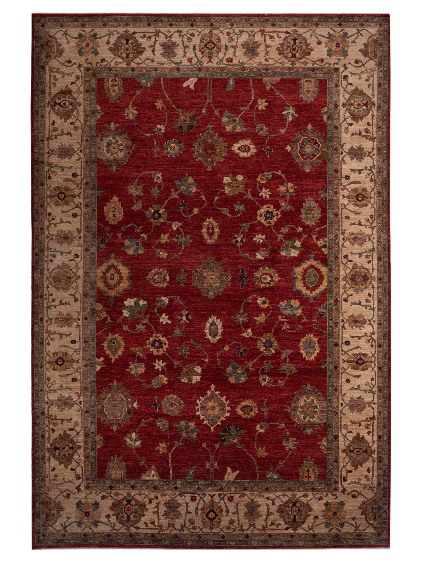 Pasha Elvan Red Ivory Traditional