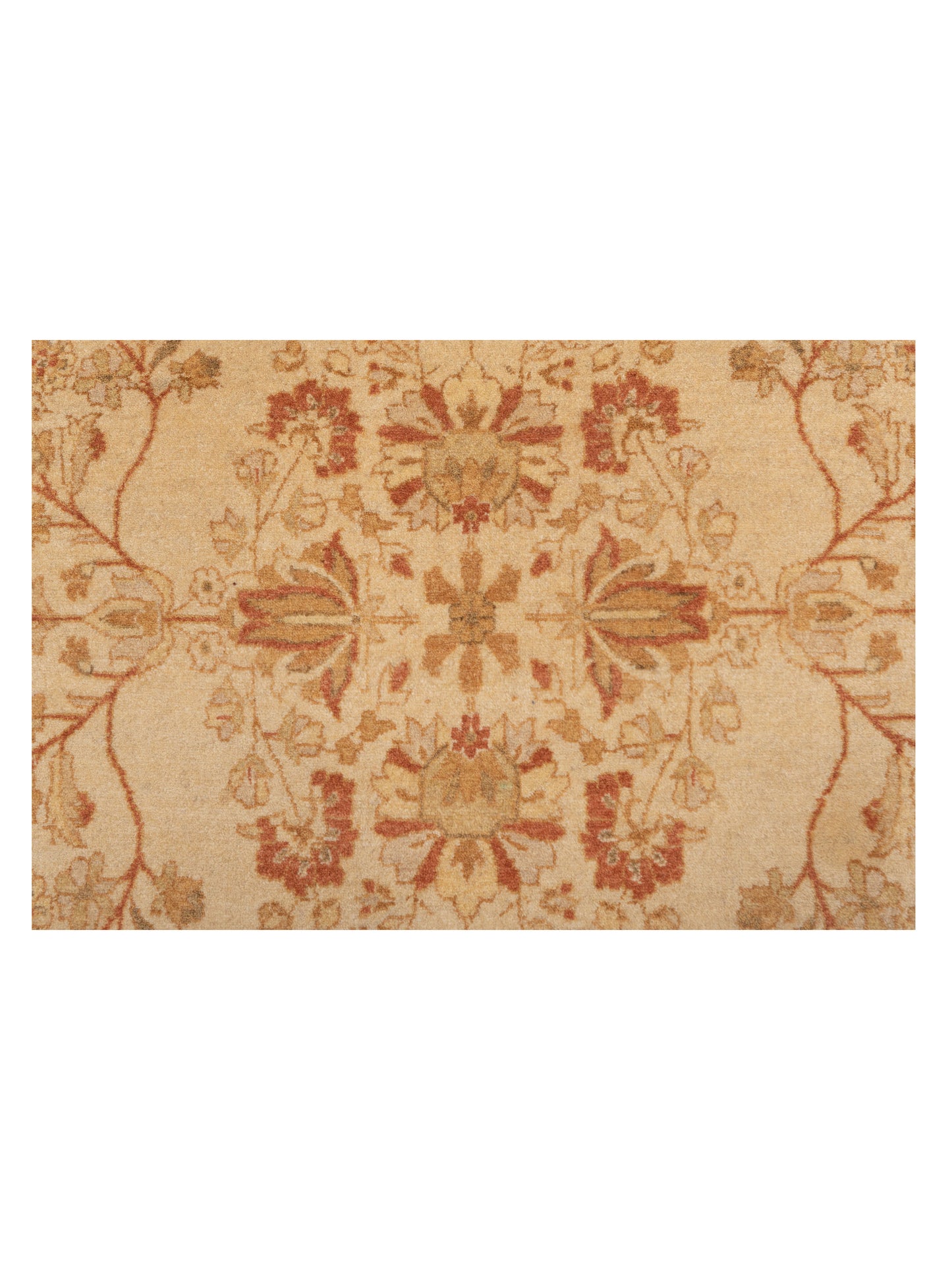 Haji Jalili 111347 Beige Beige 6.1x8.7 Hand Knotted Rug