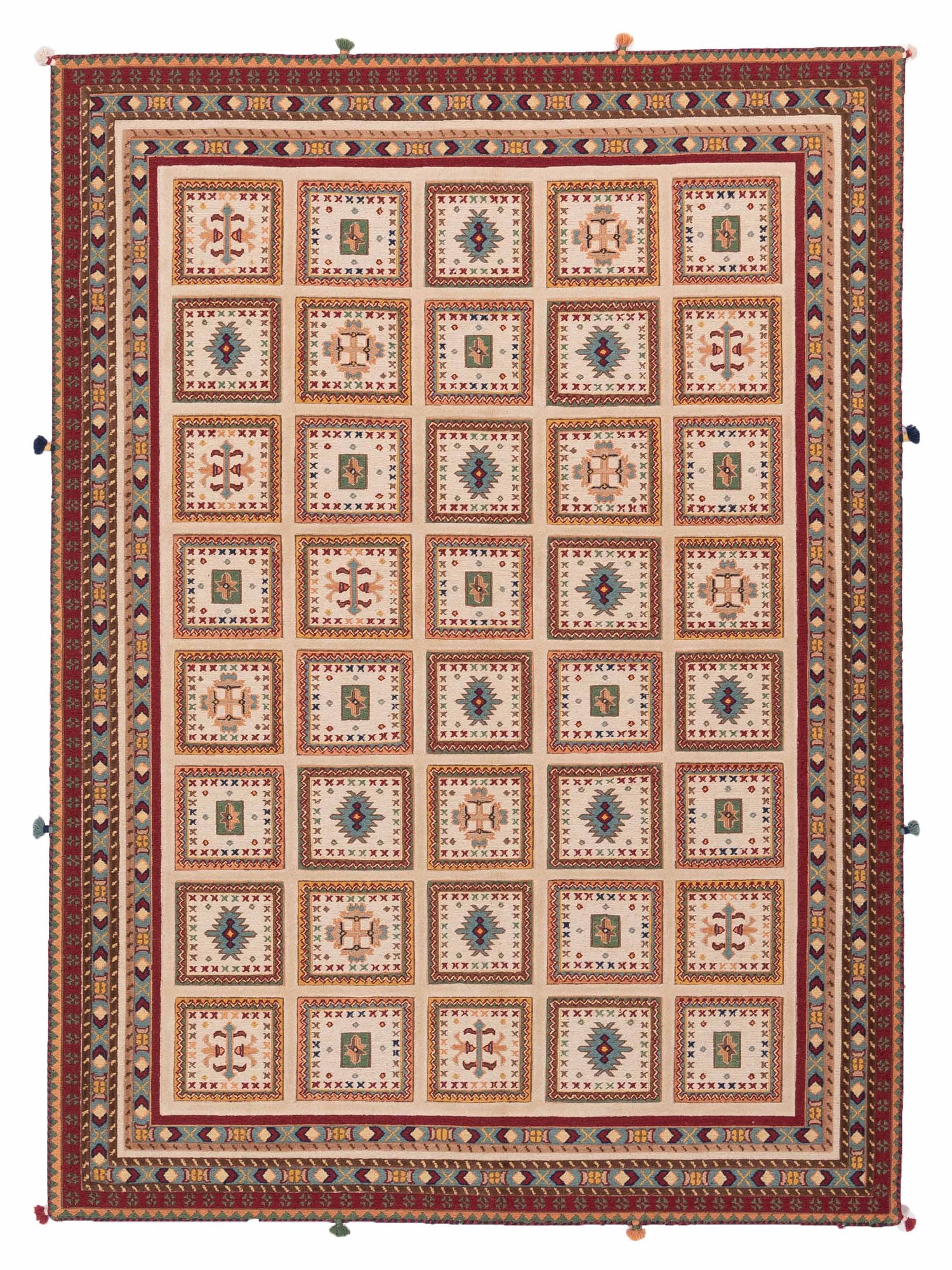  Soumak Tribal area rug