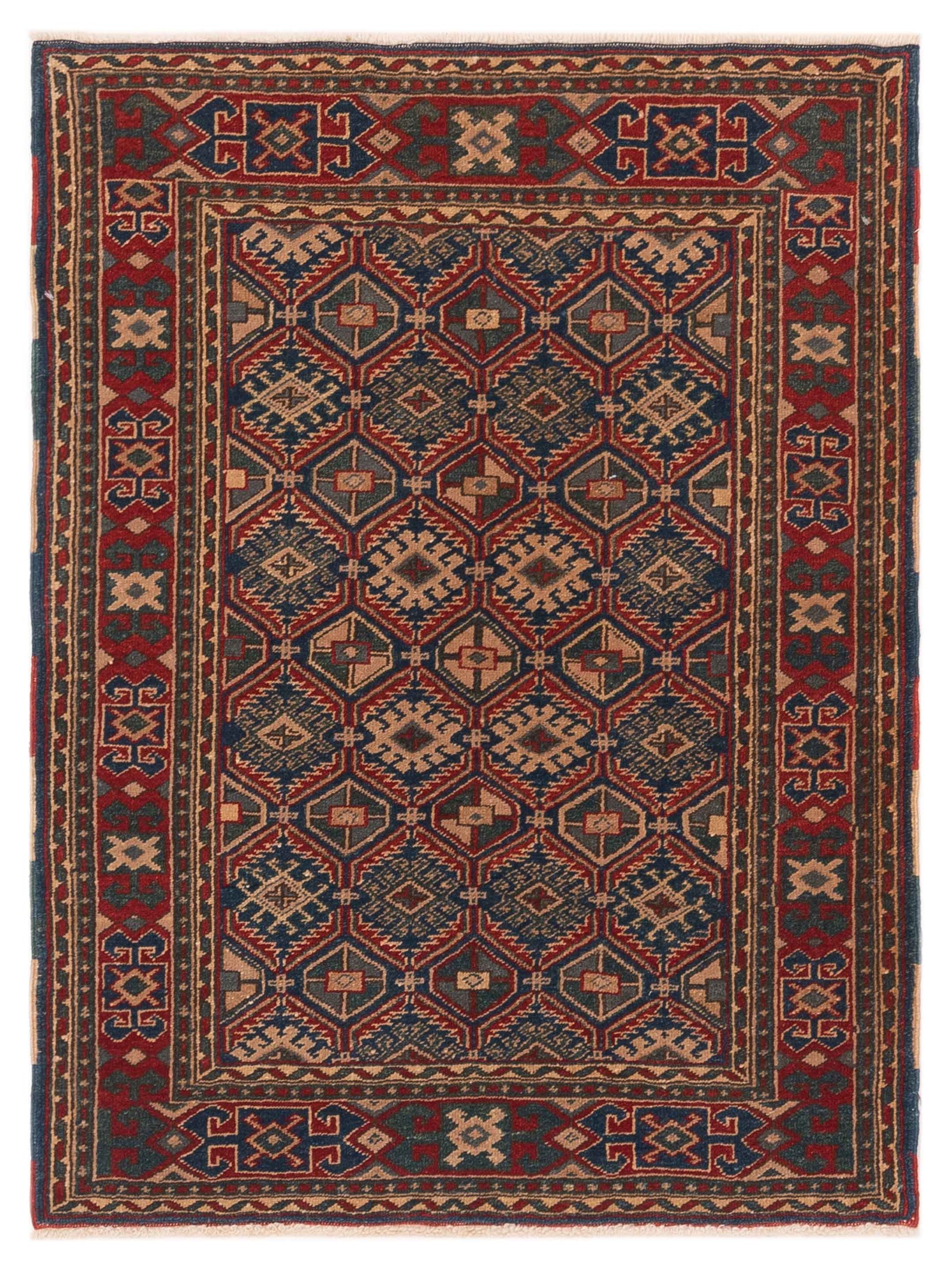 Pasha Turkish Shirwan  Blue Red Traditional
