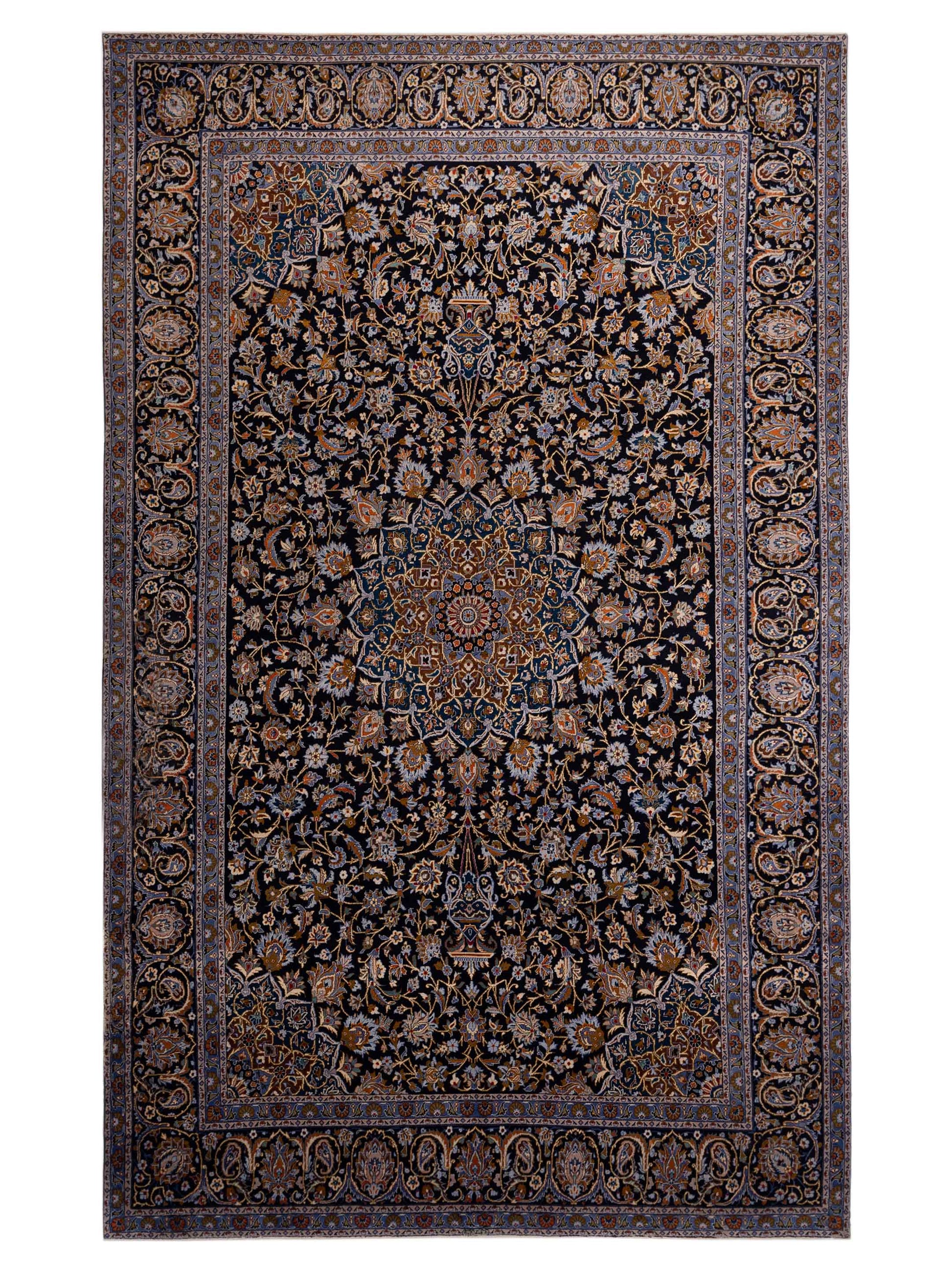 Pasha Antique Heirloom  Navy  Traditional