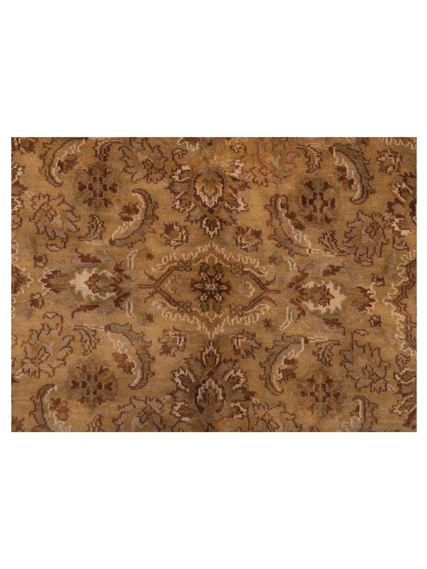 Jahan 84133 Gold Ivory 8.1x9.9 Hand Knotted Rug