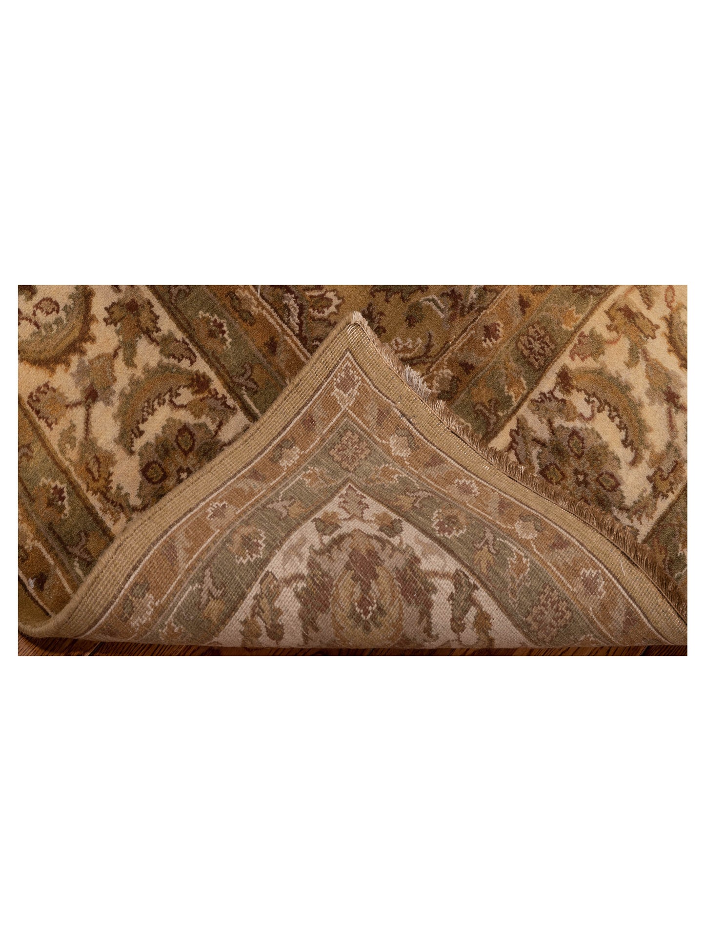 Jahan 84133 Gold Ivory 8.1x9.9 Hand Knotted Rug