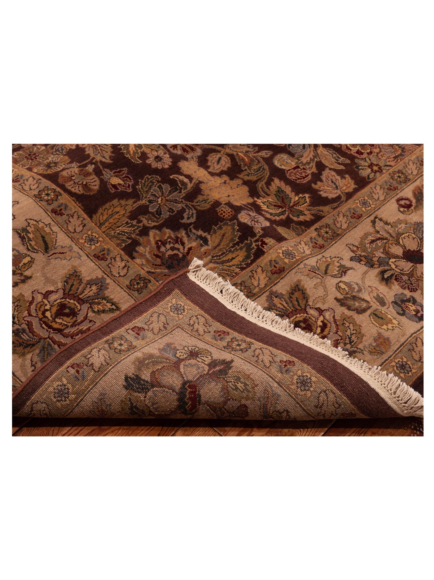 Jahan 84187 Purple Beige 9x11.11 Hand Knotted Rug