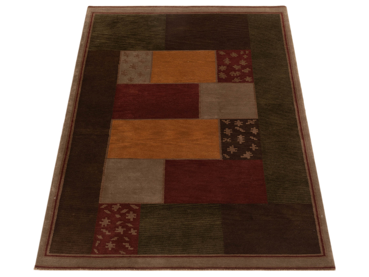 Himalayan 85977 Multi 5.2x8.1 Hand Knotted Rug