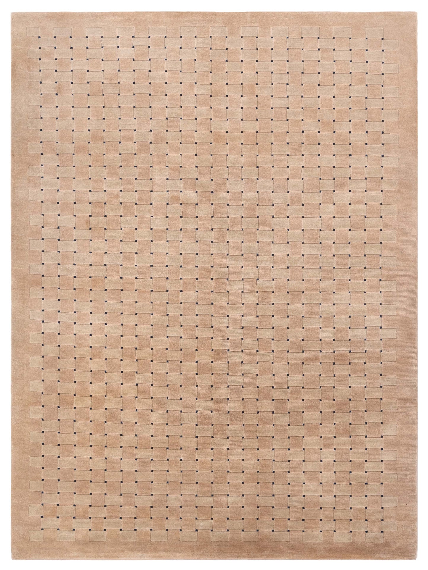 Himalayan 86660 Beige 6x9 Hand Knotted Rug