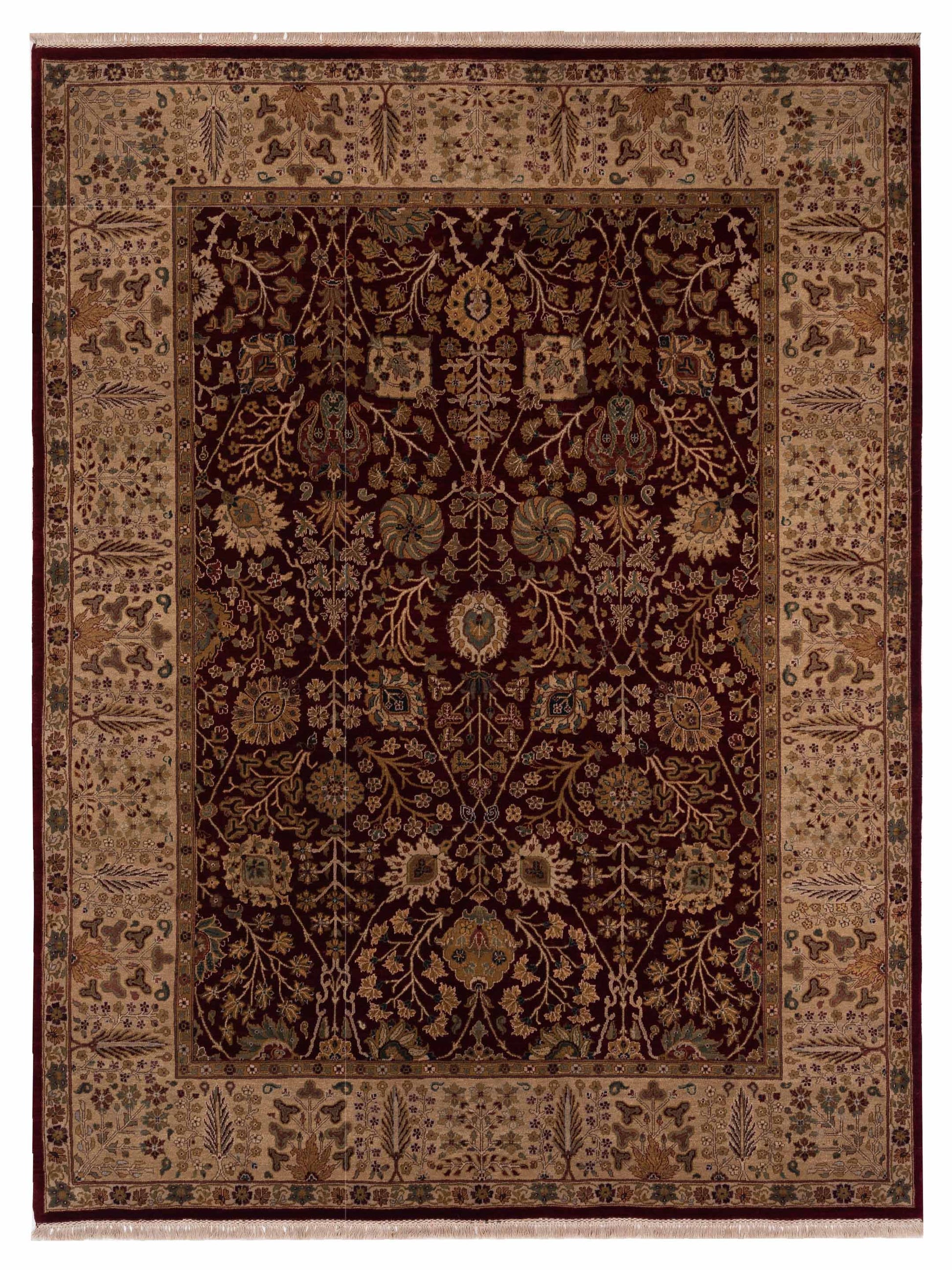Rajpur Jahan  Red Cream Traditional