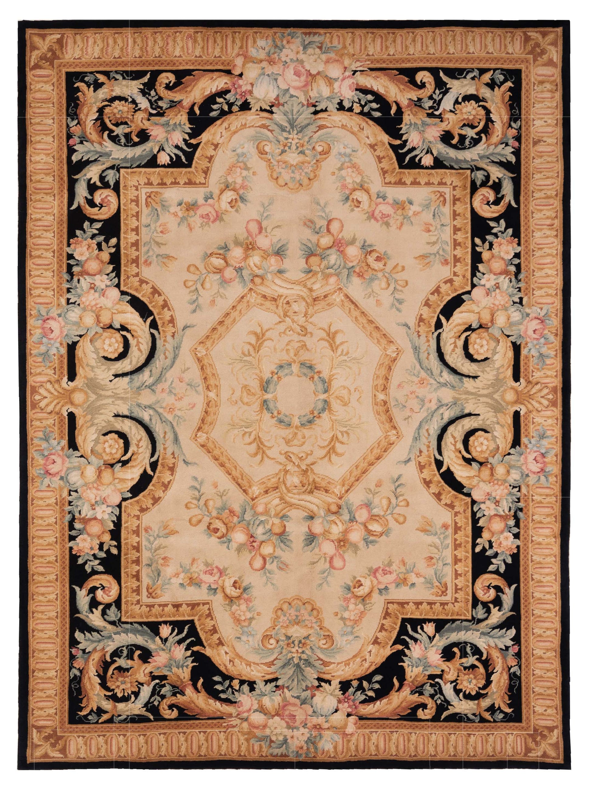 Pasha Savannorie  Ivory Black Traditional
