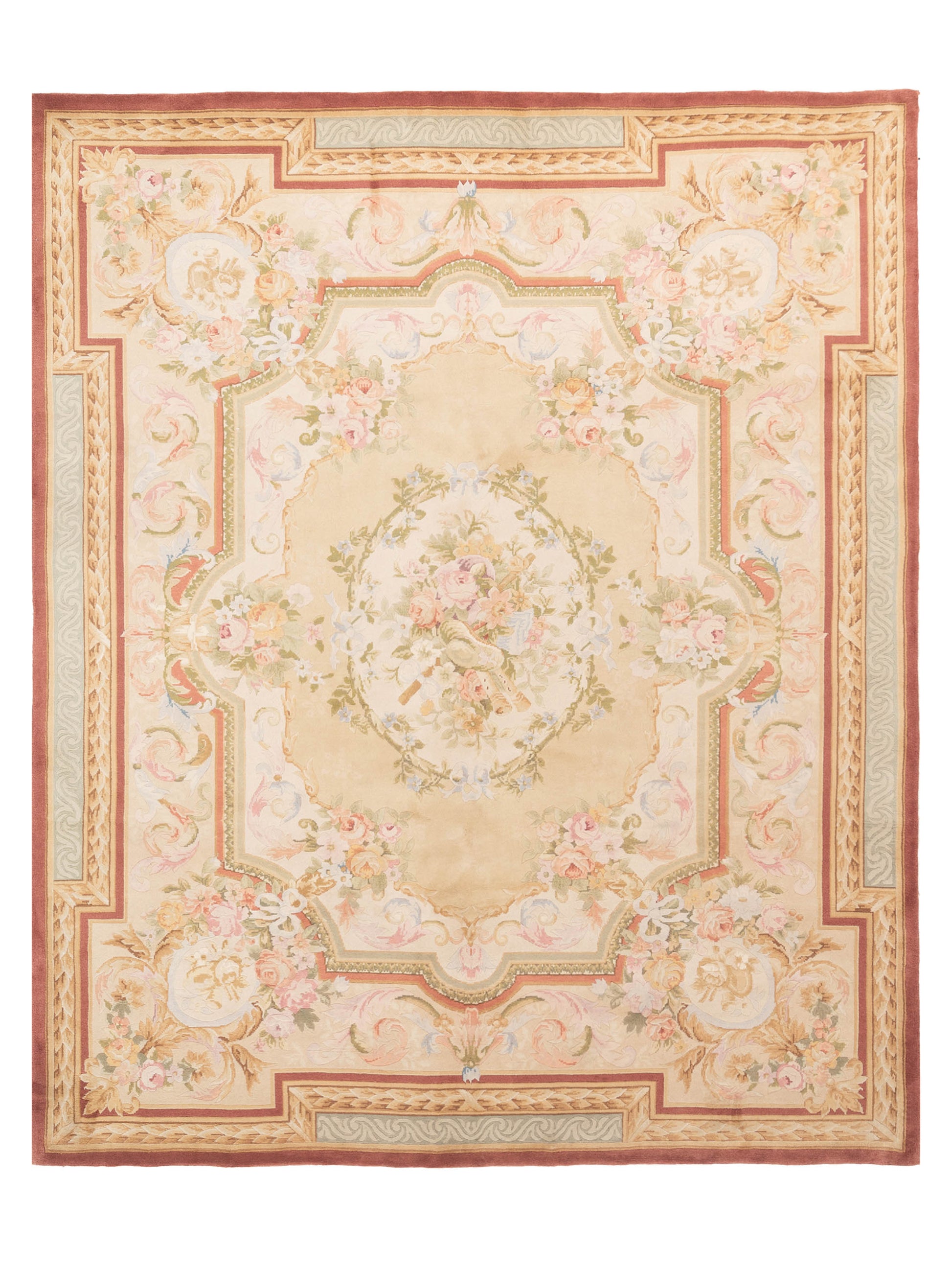 Pasha Savannorie  Ivory Rust Traditional