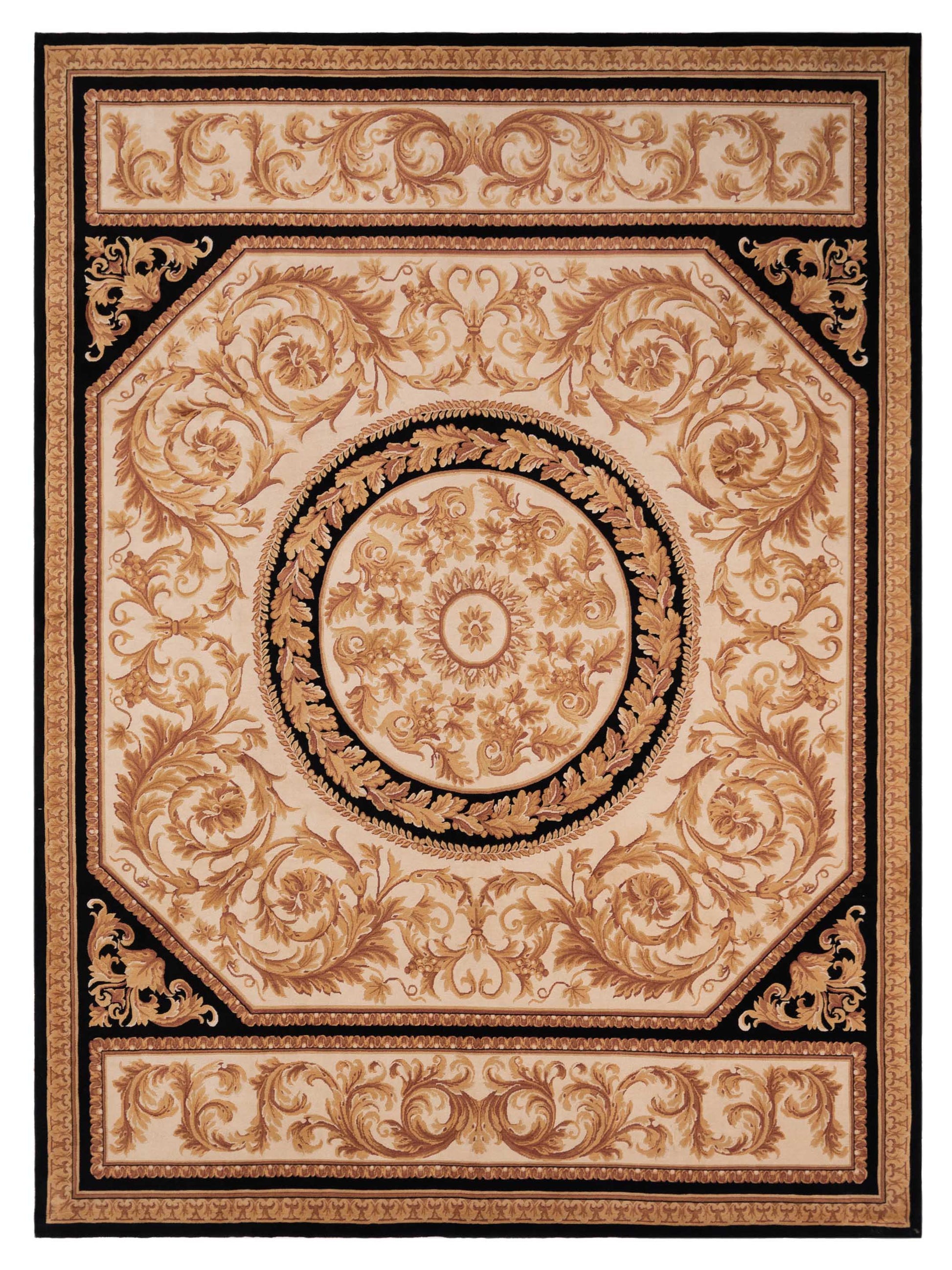 Pasha Savannorie  Ivory Black Traditional