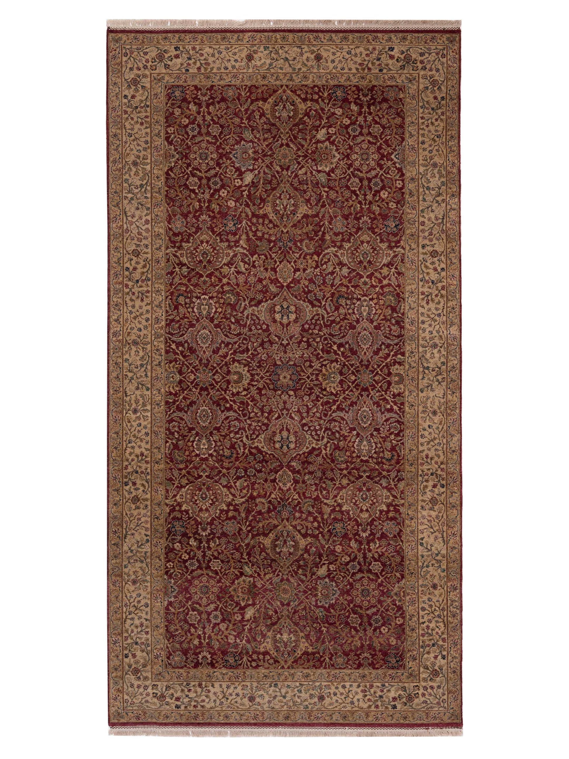 Rajpur Platinum  Red Ivory Traditional