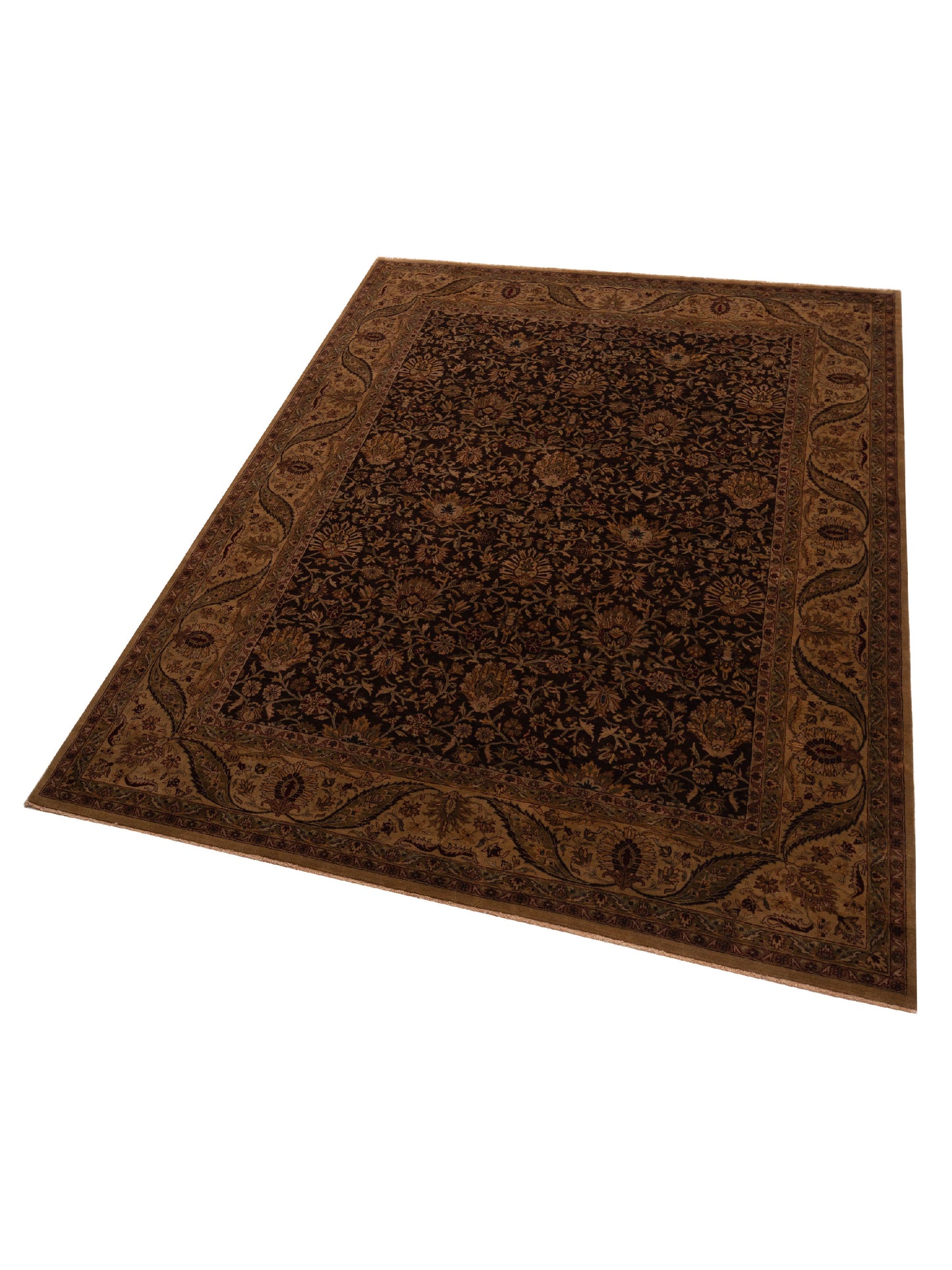 Sivas 90794 Brown Beige 9x11.11 Hand Knotted Rug