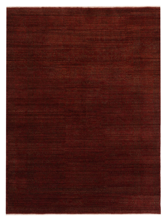 Defne Limos Red Red  9.3x11.10 Hand Knotted Rug