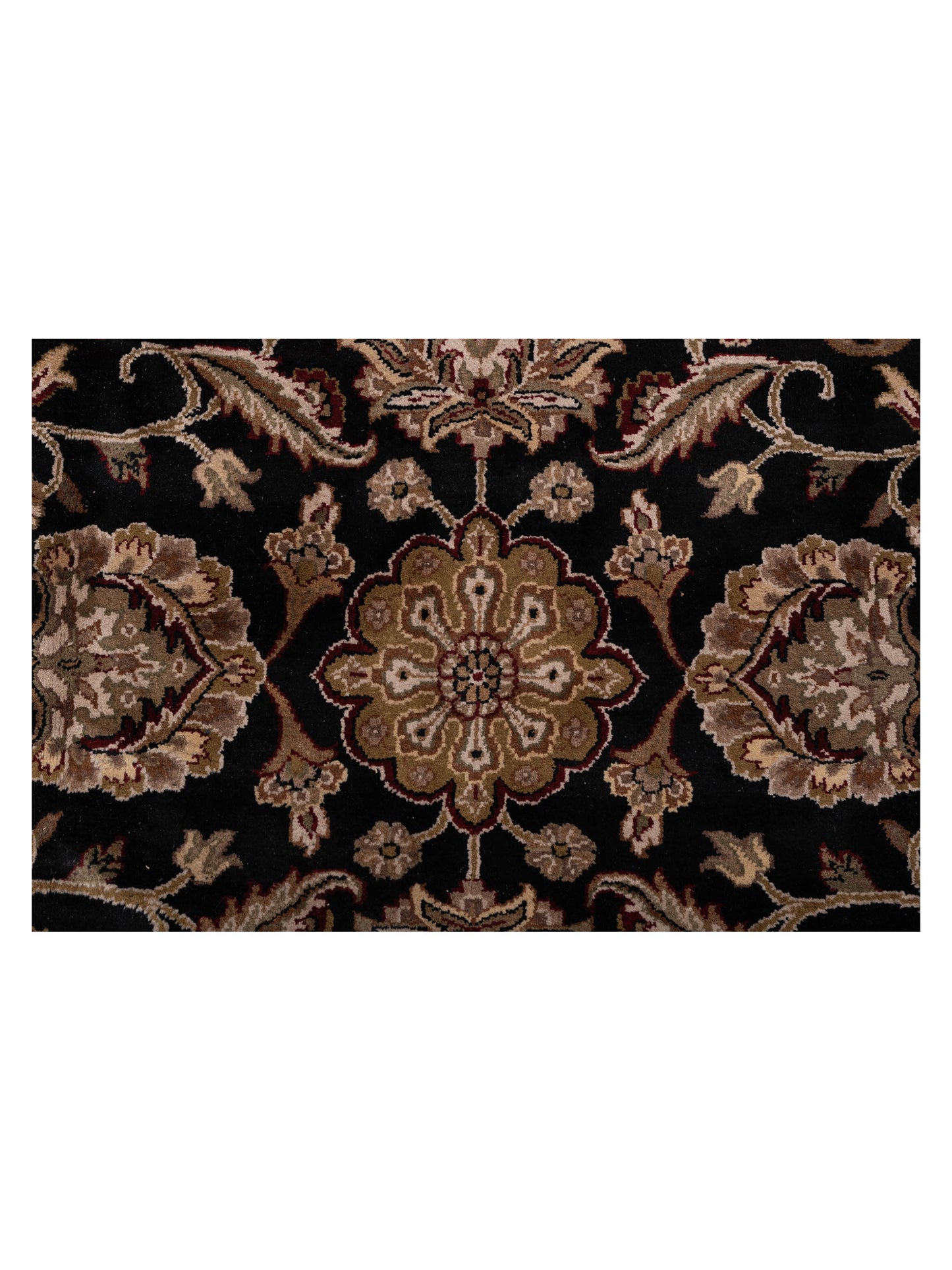 Royal 99022 Black Ivory 12x18.1 Hand Knotted Rug