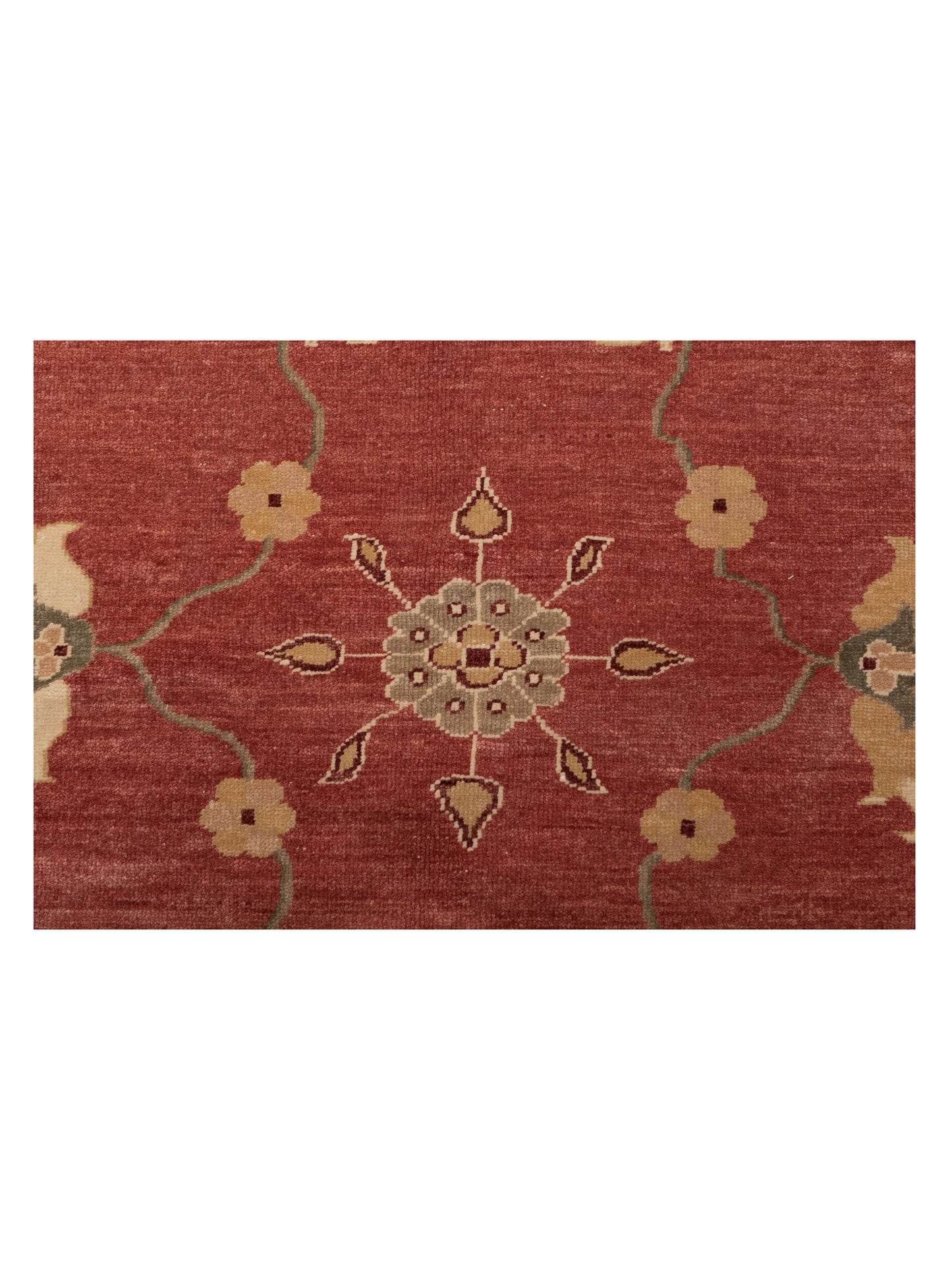 Antique Loom 104389 Rust Gold 12.2x14.10 Hand Knotted Rug