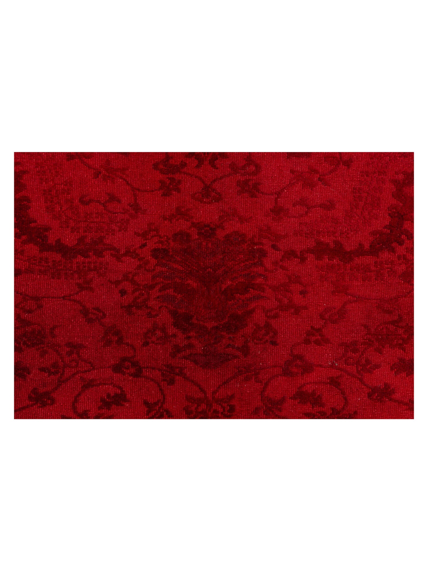 Vintage 105247 Red 6.10x9.3 Hand Knotted Rug