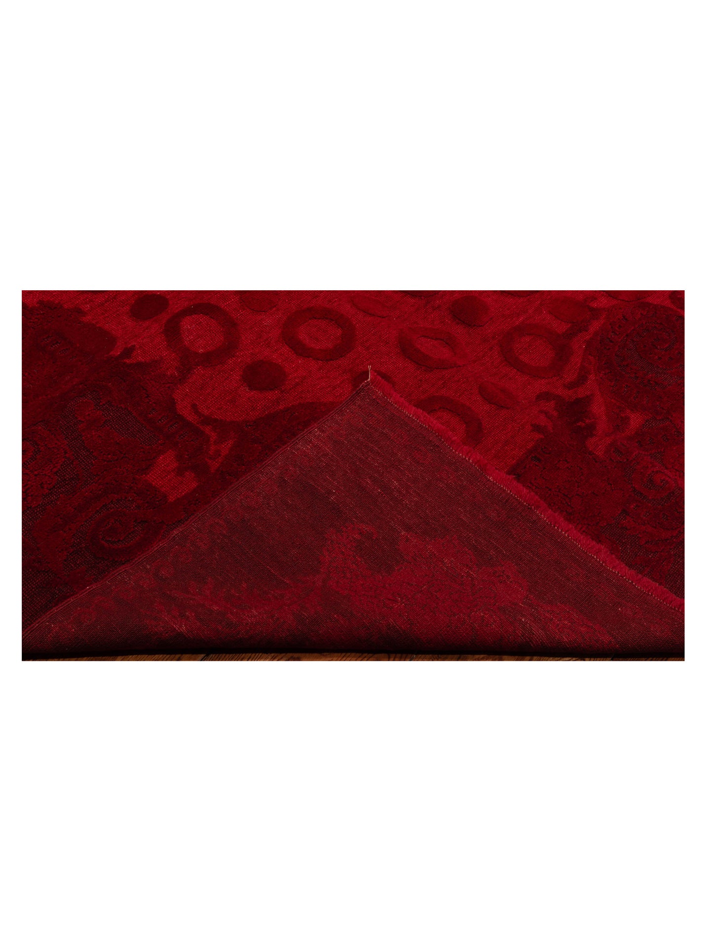 Vintage 105251 Red 6.10x9.5 Hand Knotted Rug