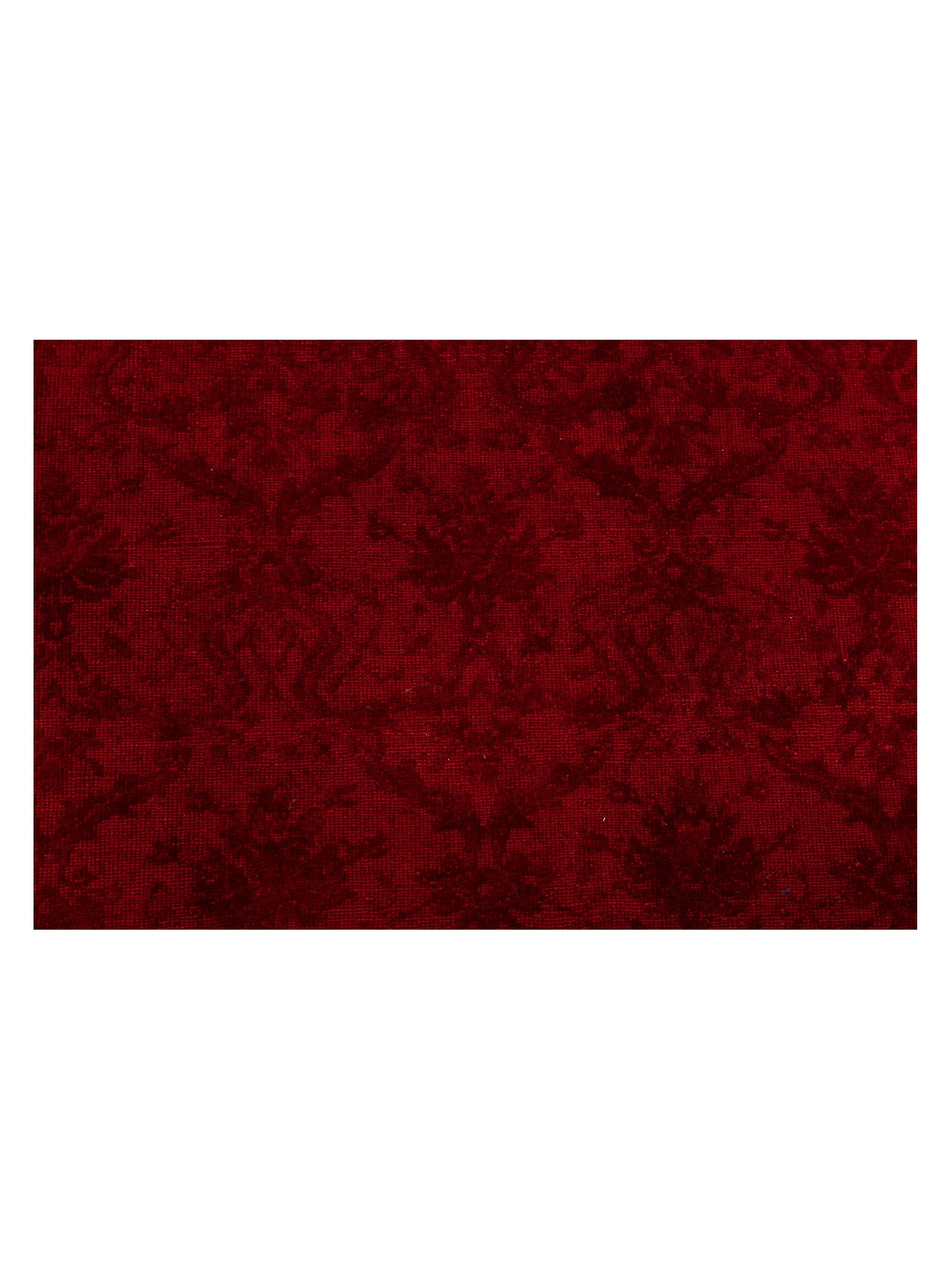 Vintage 106713 Red 9.4x11.11 Hand Knotted Rug