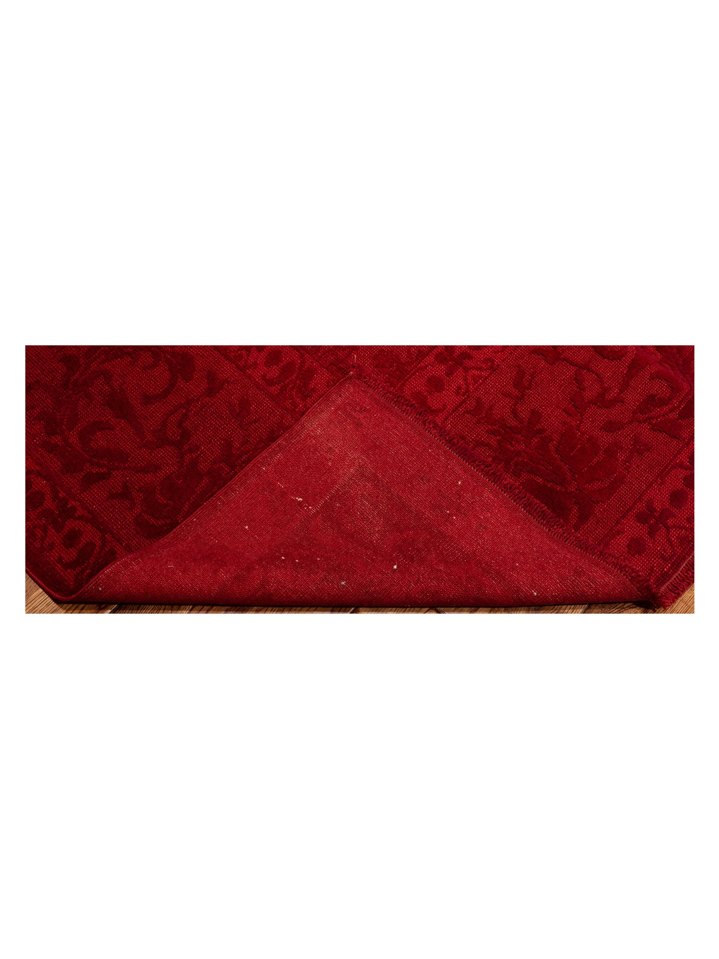Vintage 106713 Red 9.4x11.11 Hand Knotted Rug