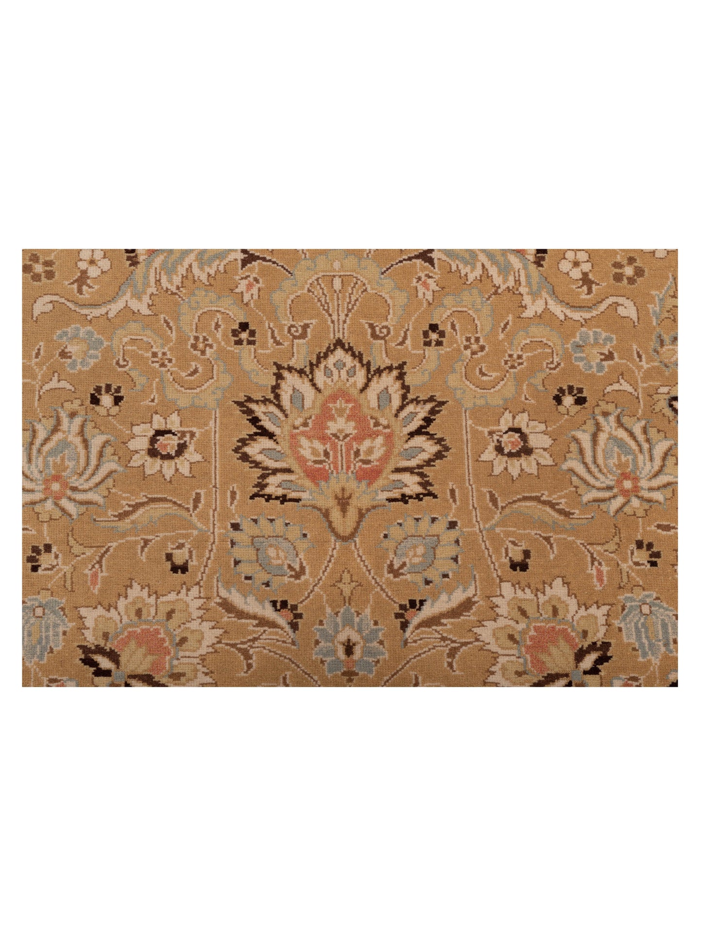 Bouquet 107410 Gold Ivory 4.7x6.4 Hand Knotted Rug