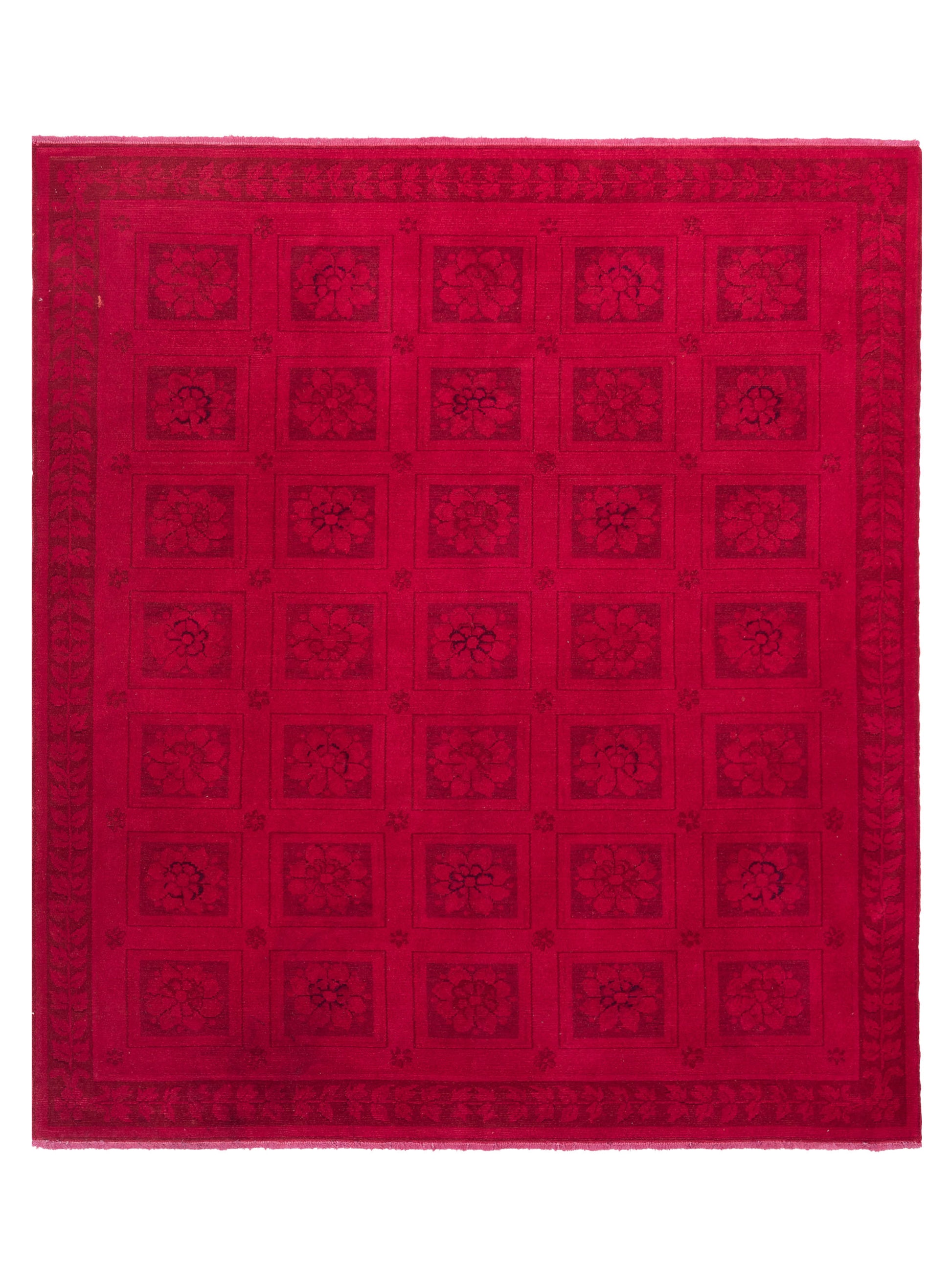 Pasha Vintage  Red  Contemporary