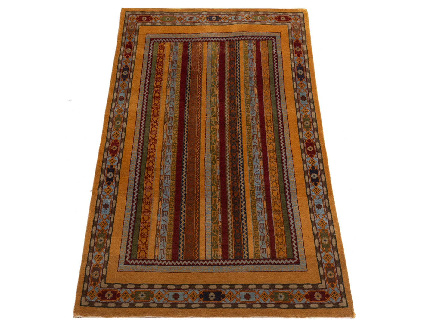 Shawl 110853 Multi 4.2x5.10 Hand Knotted Rug