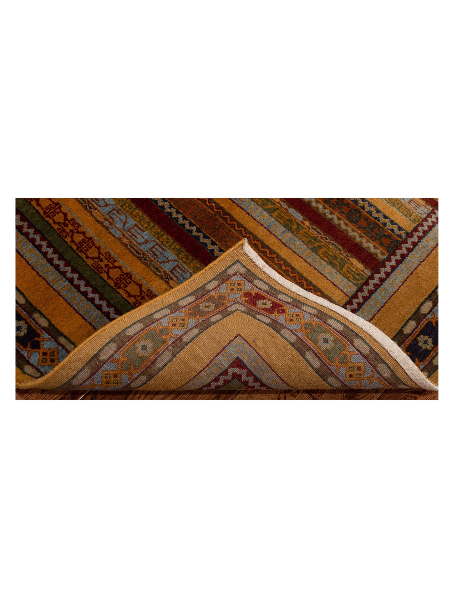 Shawl 110853 Multi 4.2x5.10 Hand Knotted Rug