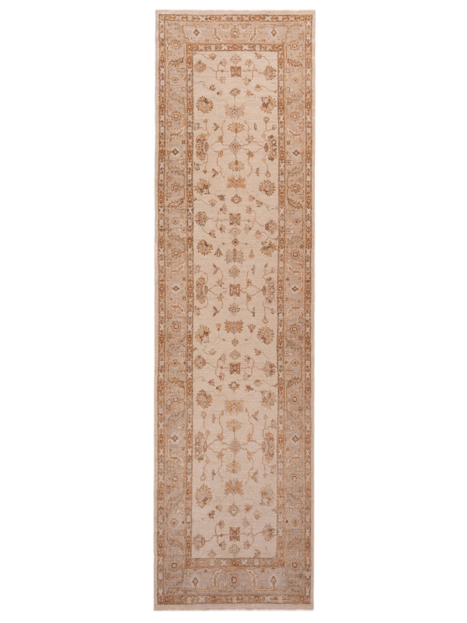 Anadol Angora Oushak  Ivory Silver Traditional