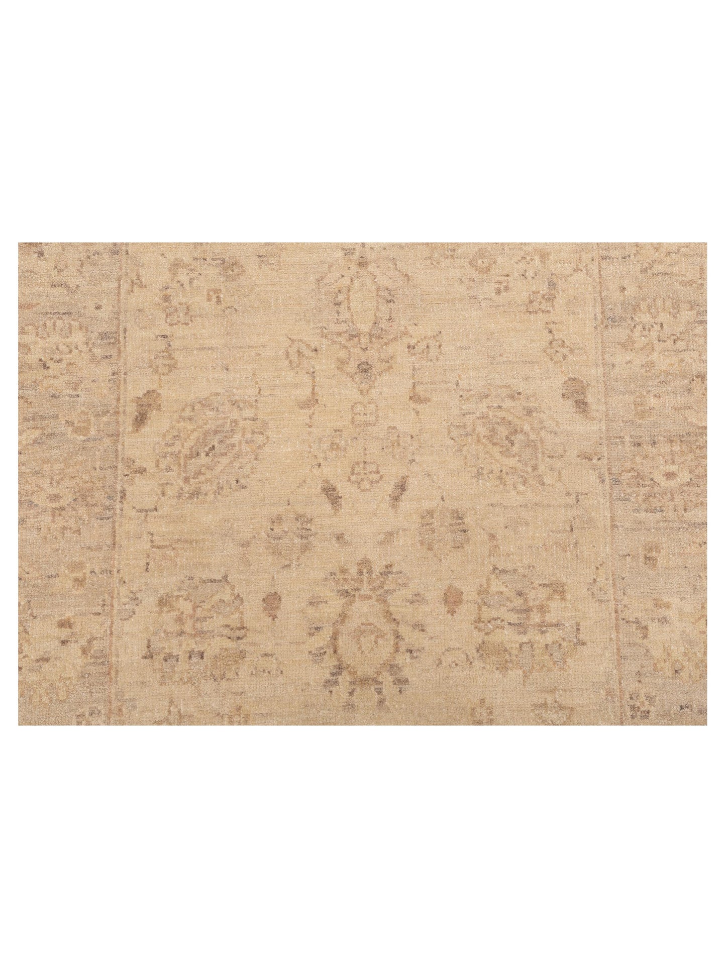 Laila 112604 Ivory Silver 2.7x7.8 Hand Knotted Rug