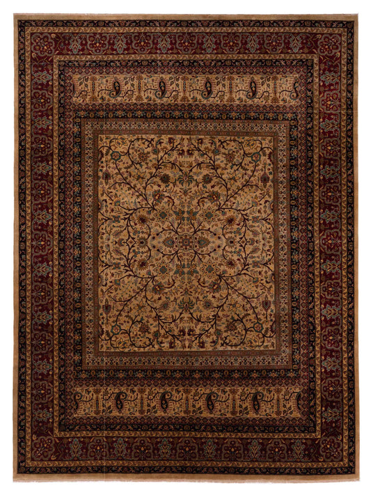 Rajpur Sivas  Cream Red Traditional