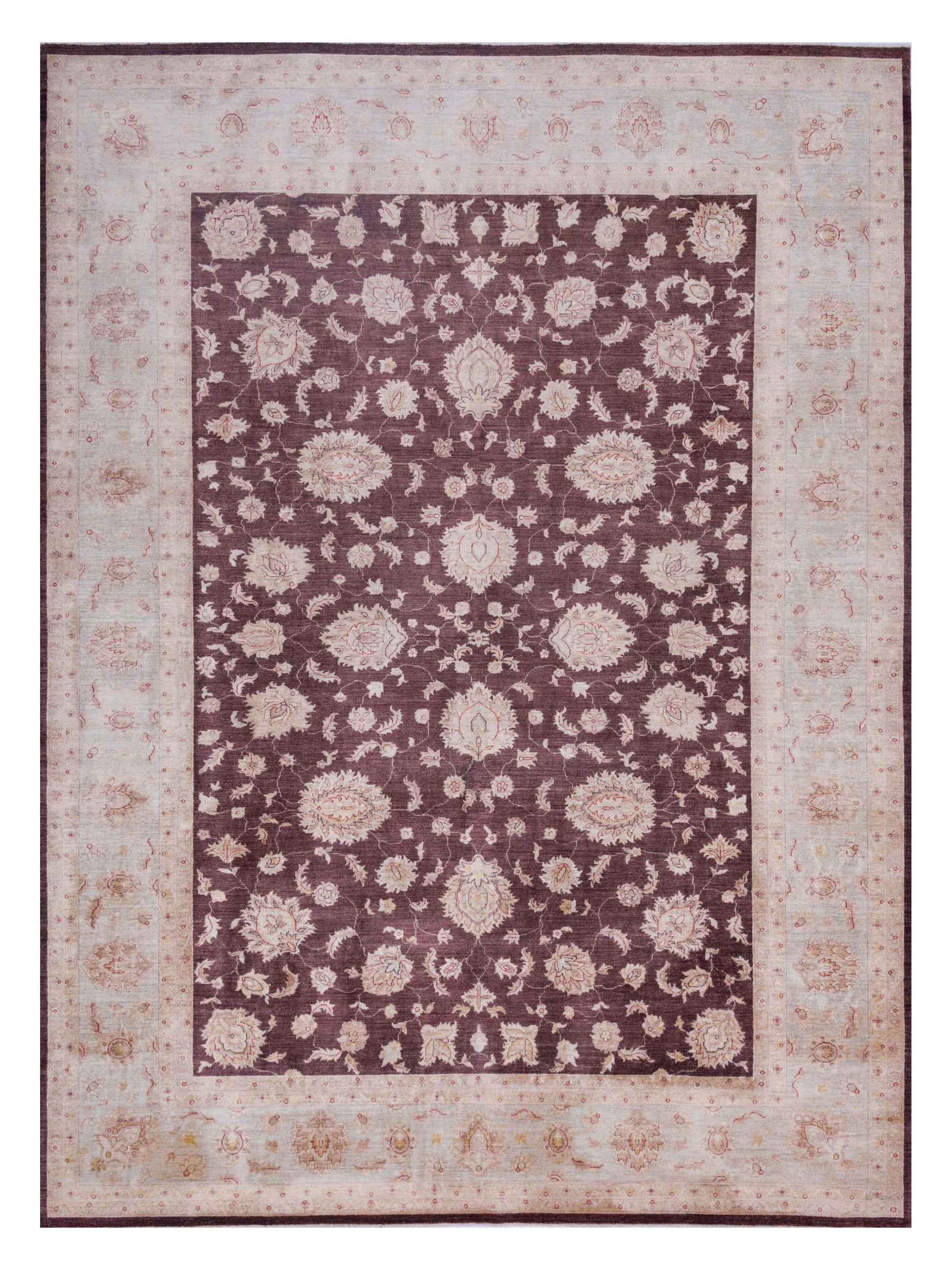 Pasha Sultan  Brown Light Blue Traditional