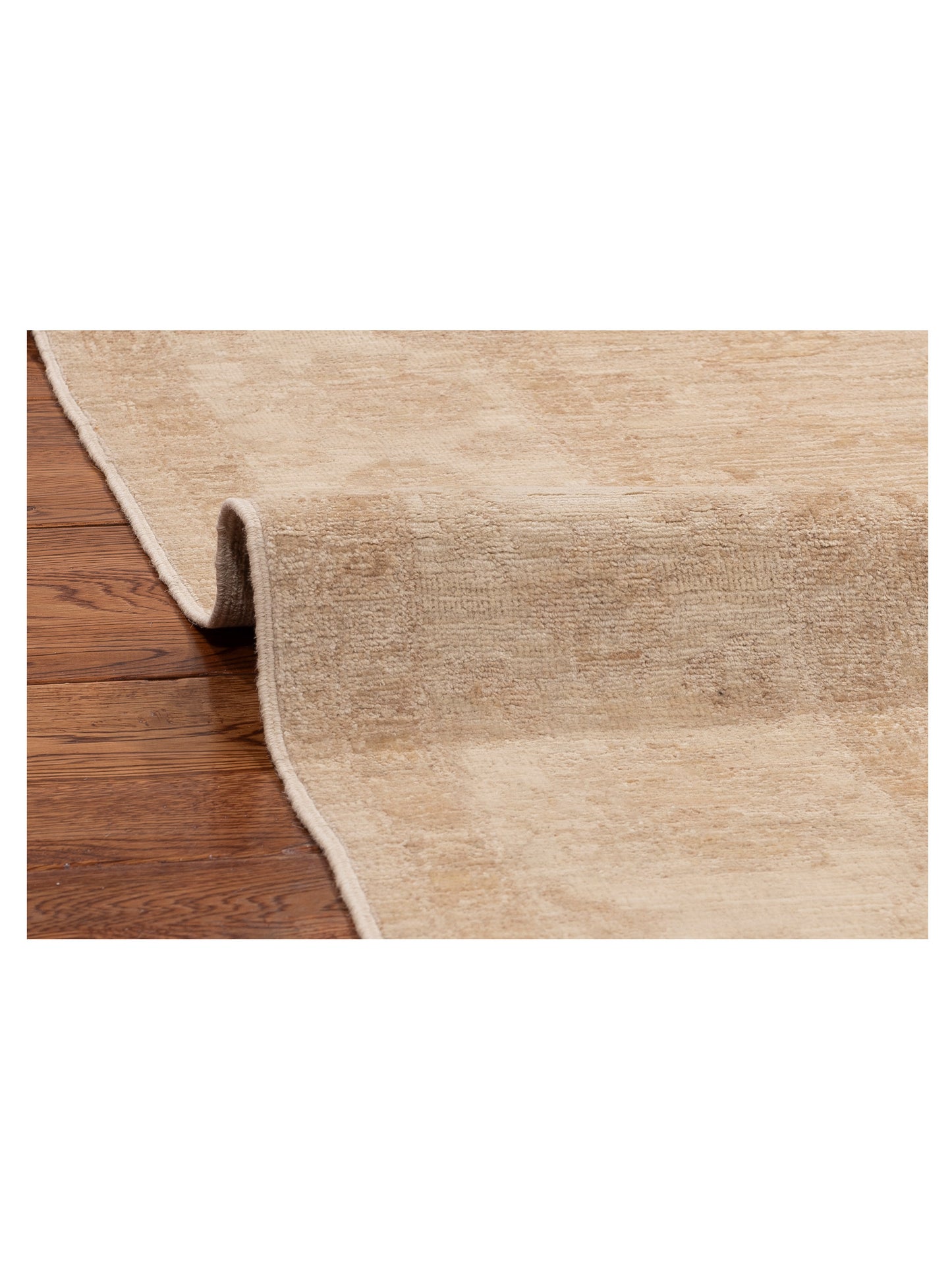 Laila 113110 Silver Brown 5.5x7.9 Hand Knotted Rug
