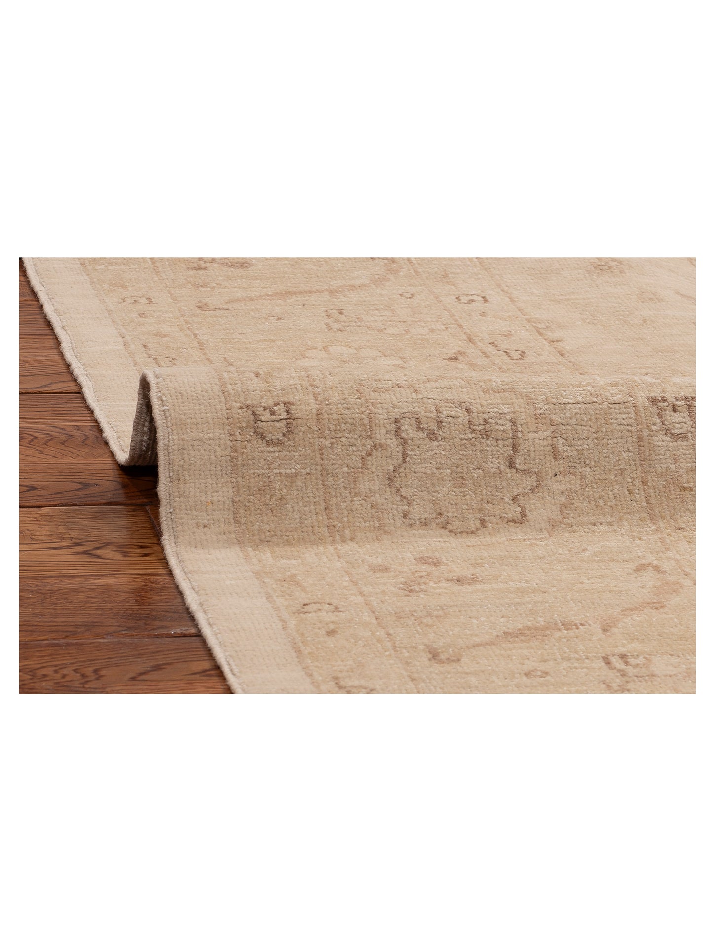 Laila 113123 Ivory Gold 5.6x7.9 Hand Knotted Rug