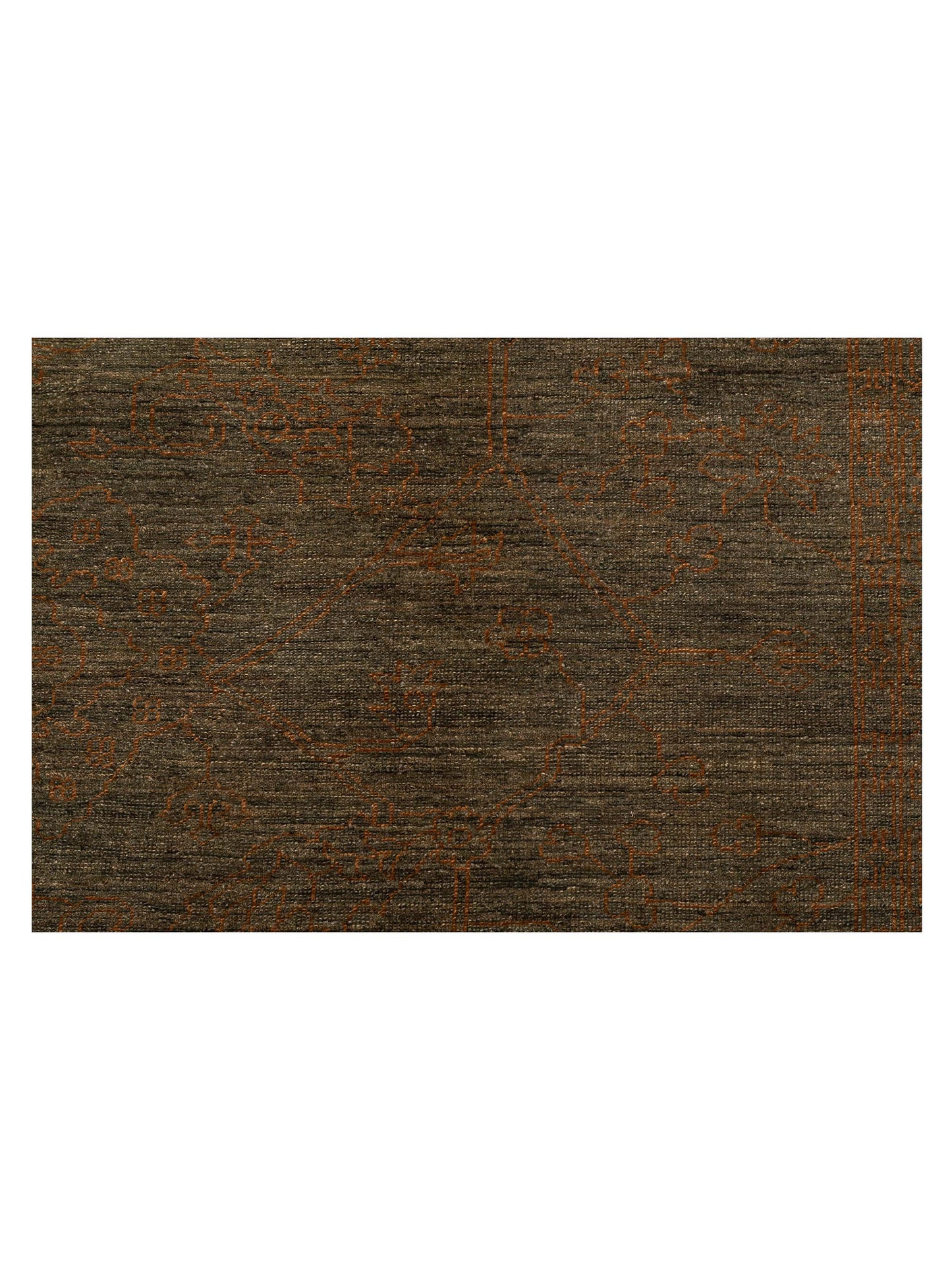 Defne Ruby Teal Green Teal Green  9.3x11.11 Hand Knotted Rug