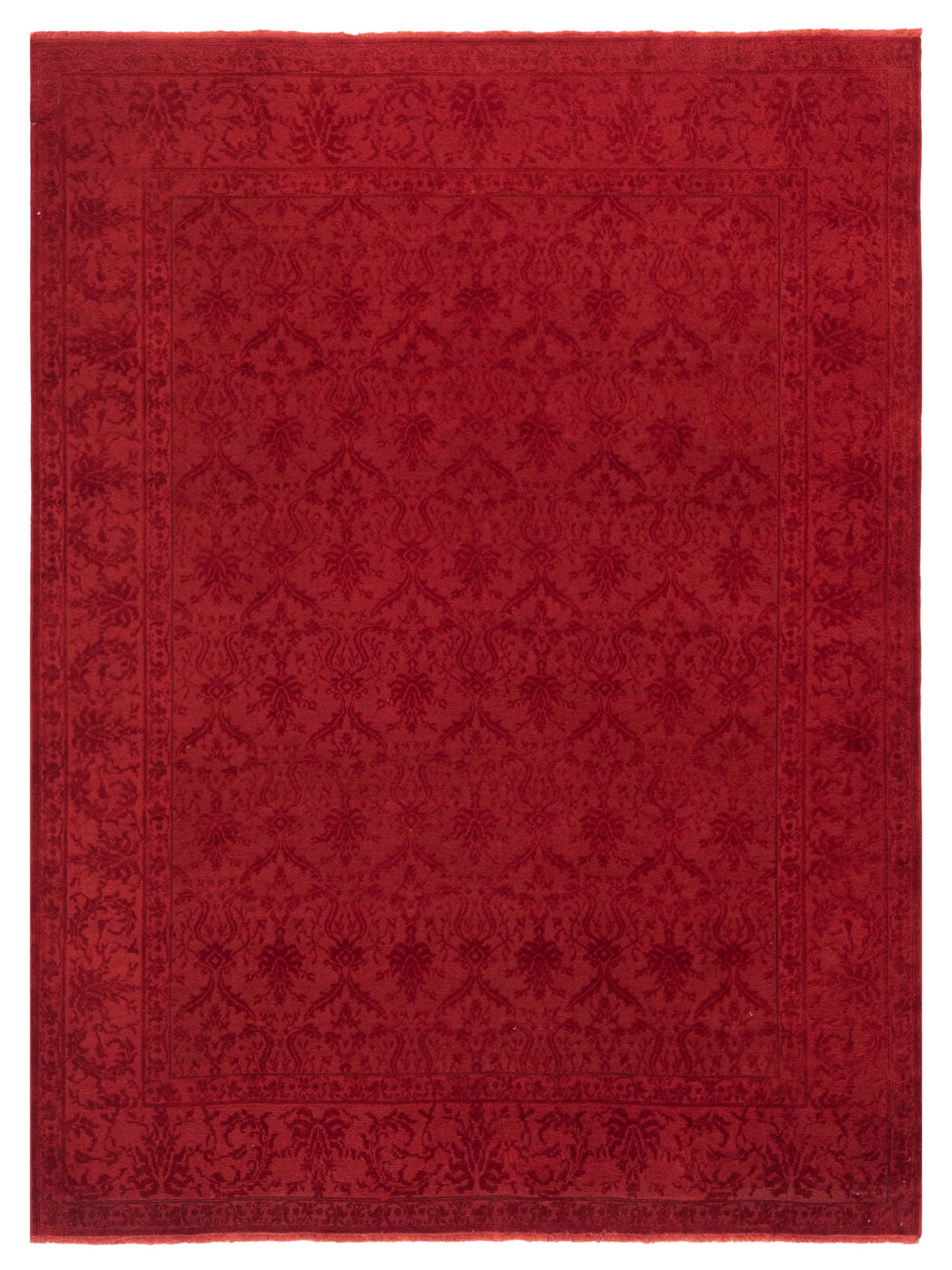 Pasha Vintage  Red  Contemporary