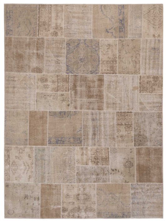 Pasha Turkish Vestige Patchwork  Natural  Contemporary