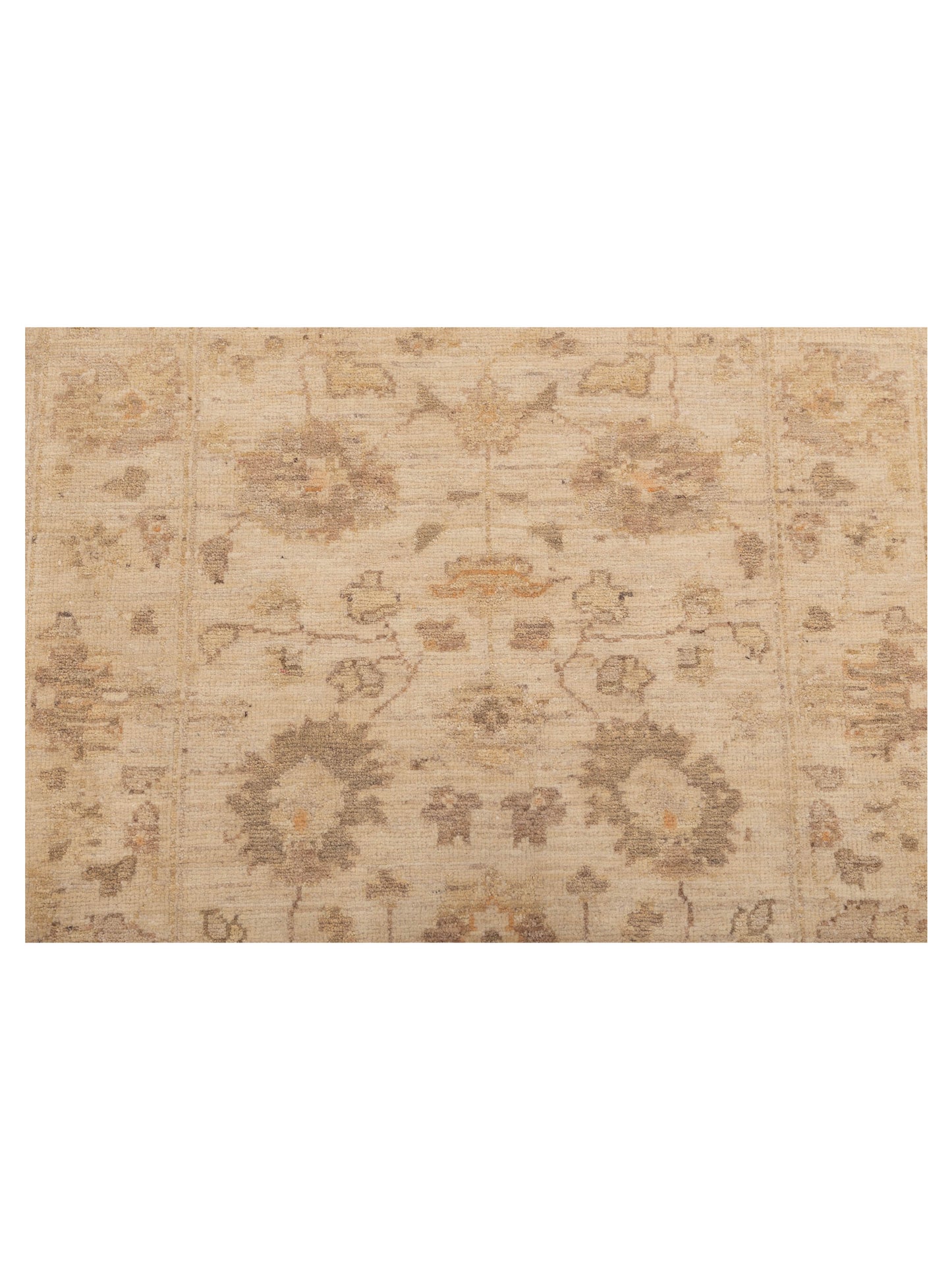 Laila 115265 Ivory Ivory 2.7x8 Hand Knotted Rug