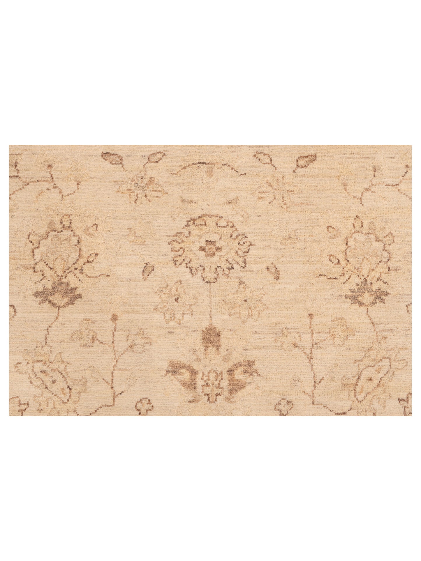 Laila 115270 Ivory Ivory 5x6.5 Hand Knotted Rug