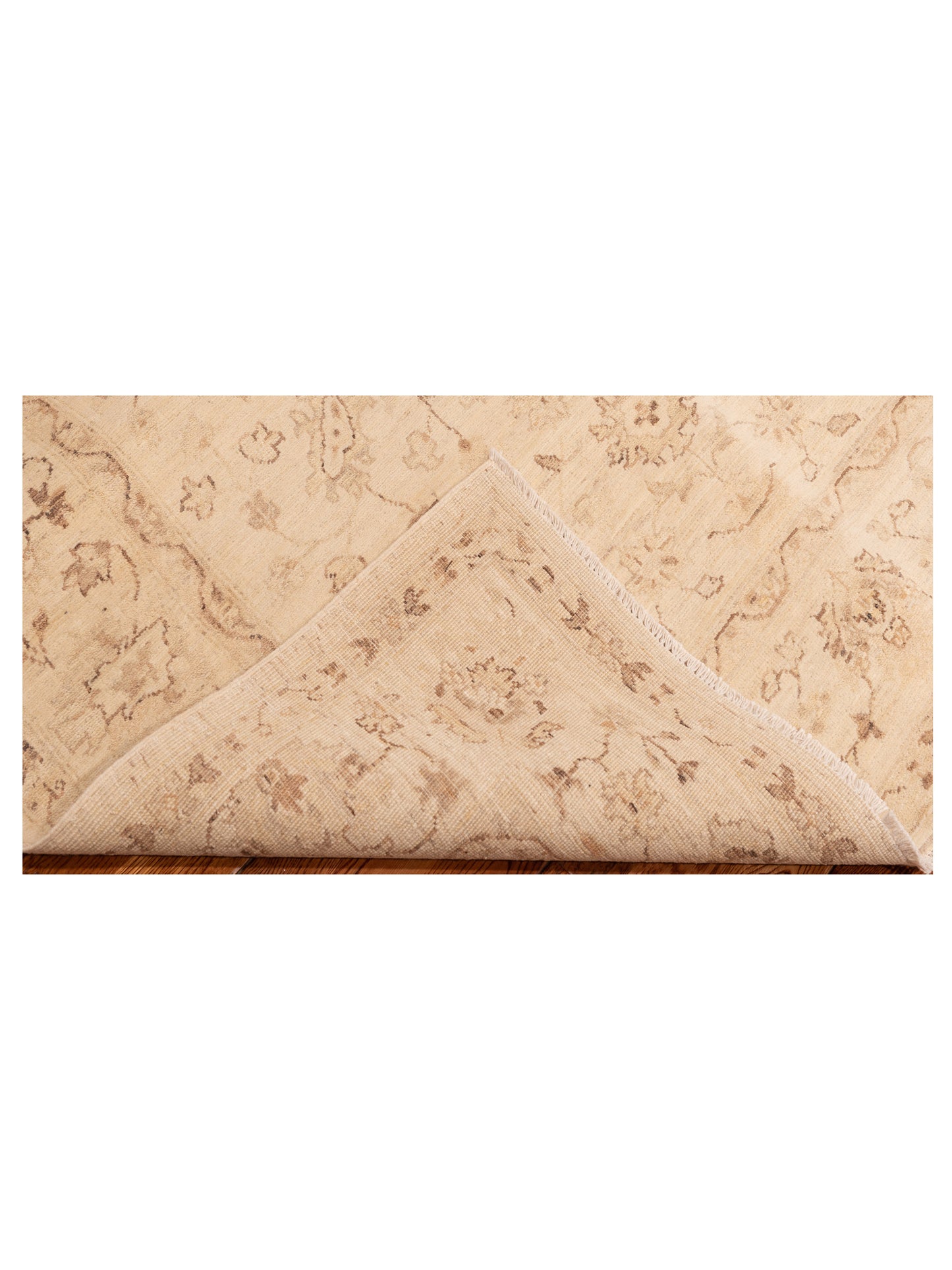 Laila 115270 Ivory Ivory 5x6.5 Hand Knotted Rug