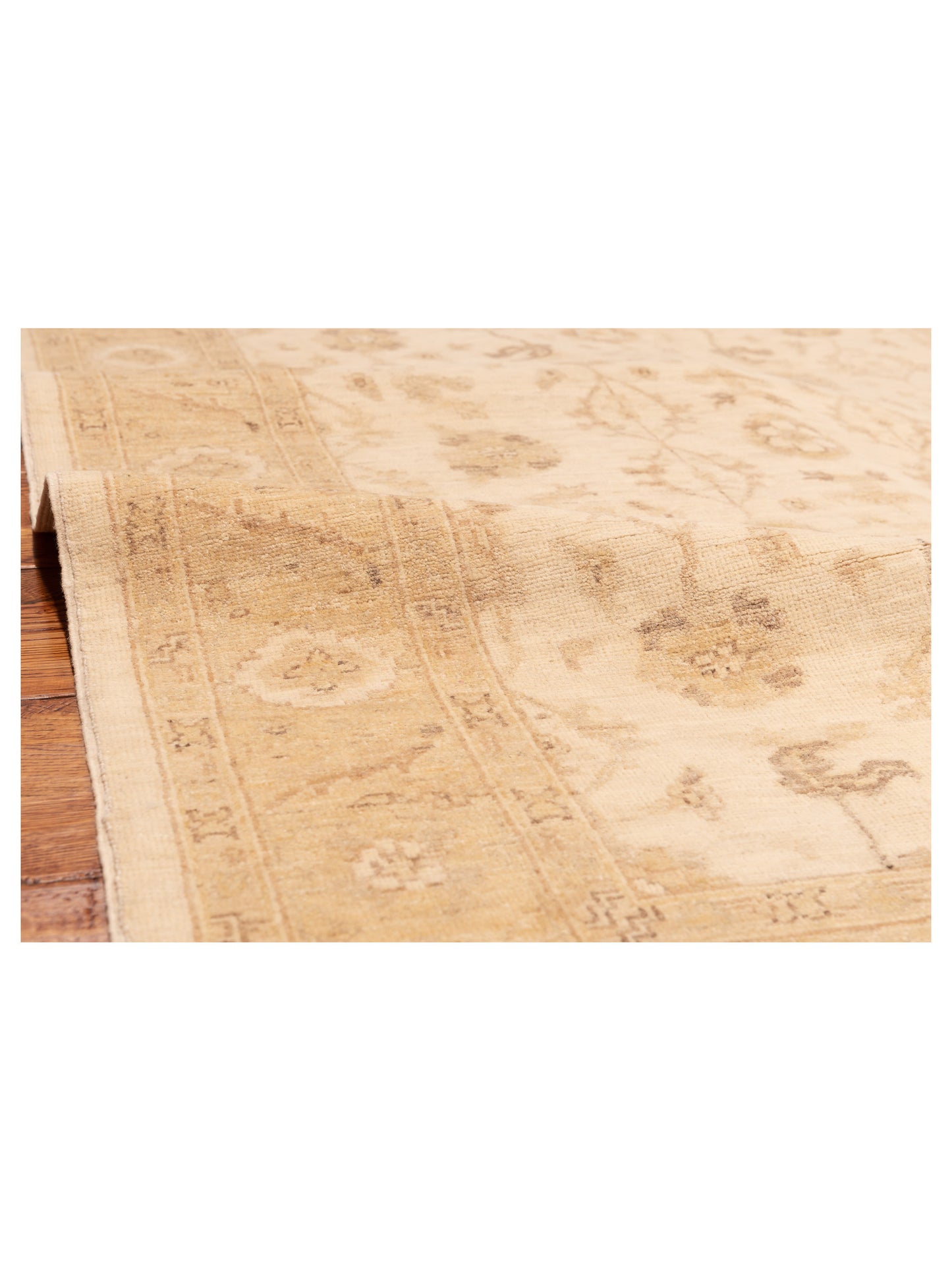 Laila 115274 Ivory Gold 4.5x6.5 Hand Knotted Rug