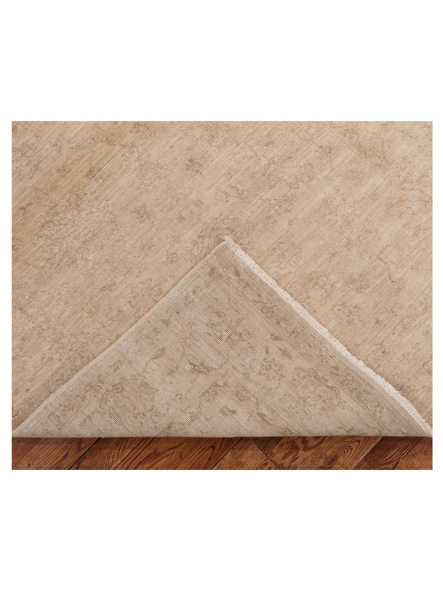 Laila 115291 Ivory Ivory 3.10x6 Hand Knotted Rug
