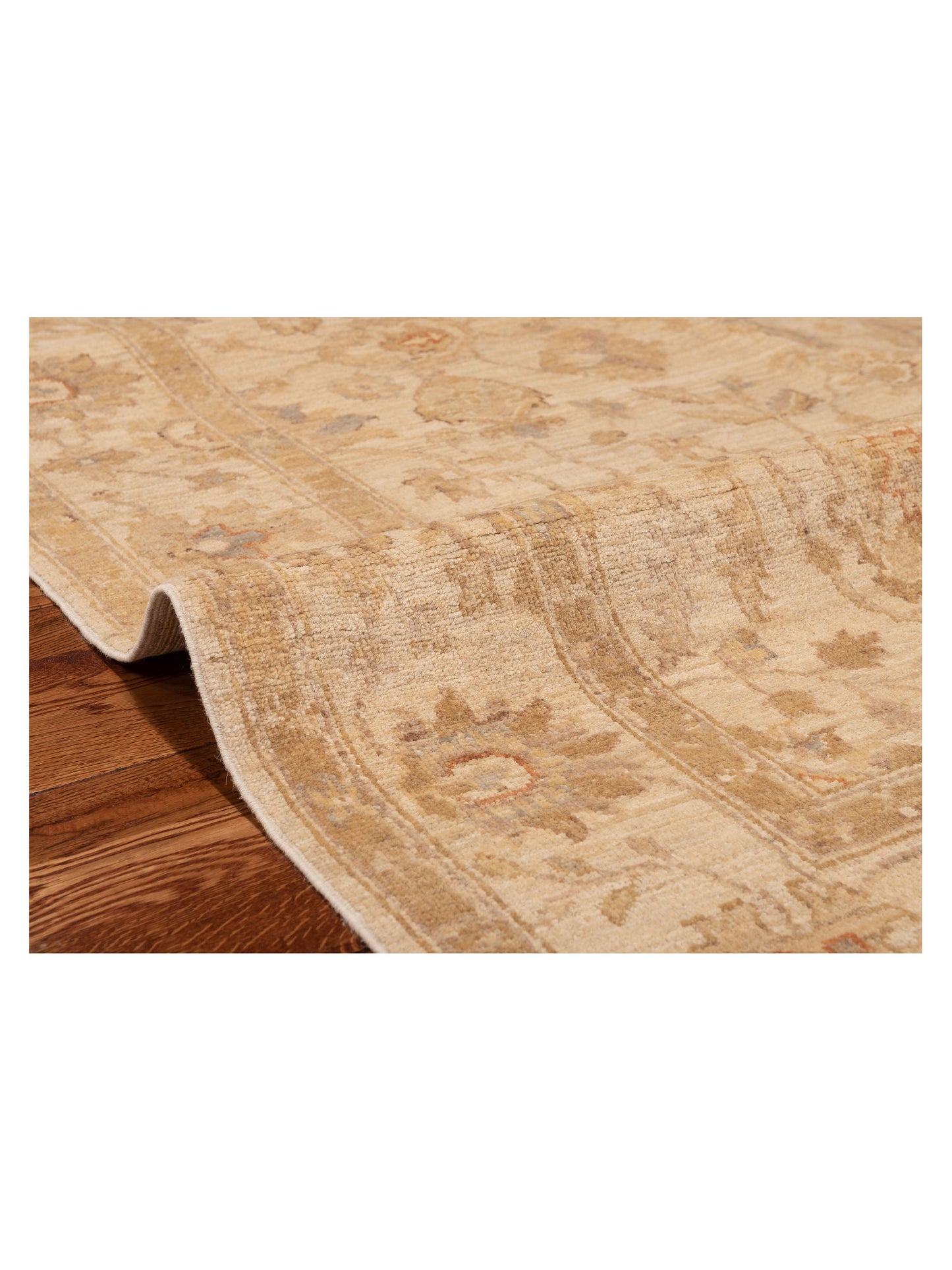 Sultan 115431 Ivory Ivory 5x6.8 Hand Knotted Rug