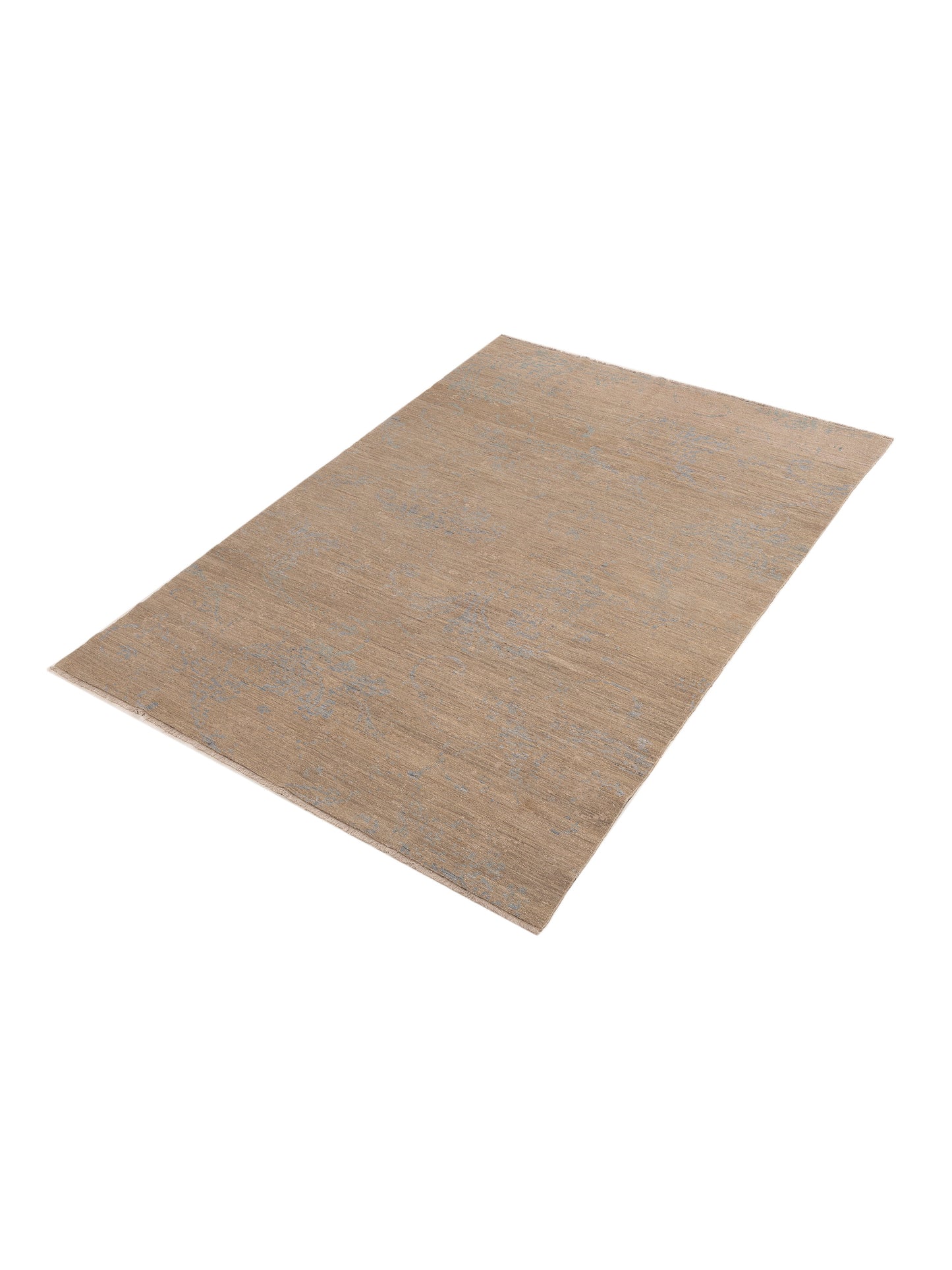 Defne Alexa Silver Ice Blue 6.3x8.11  Hand Knotted Rug