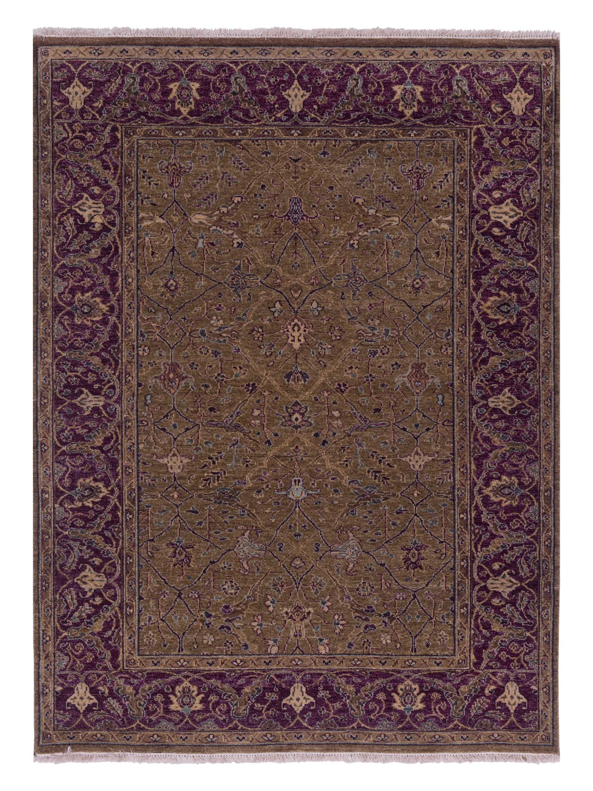 Rajpur Platinum  Brown Plum Traditional