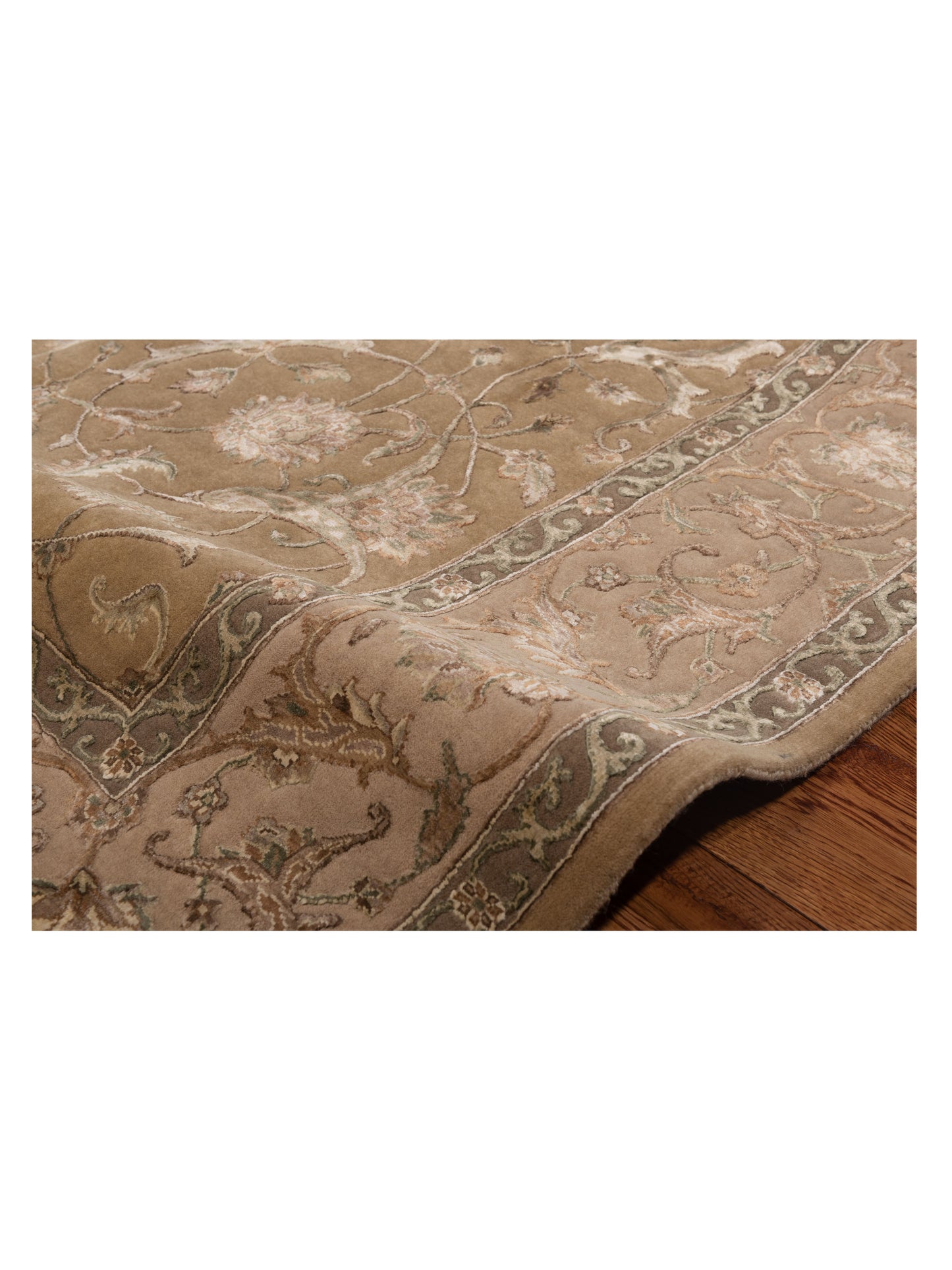 Imperial 116521 Gold Beige 6.1x9.4 Hand Knotted Rug
