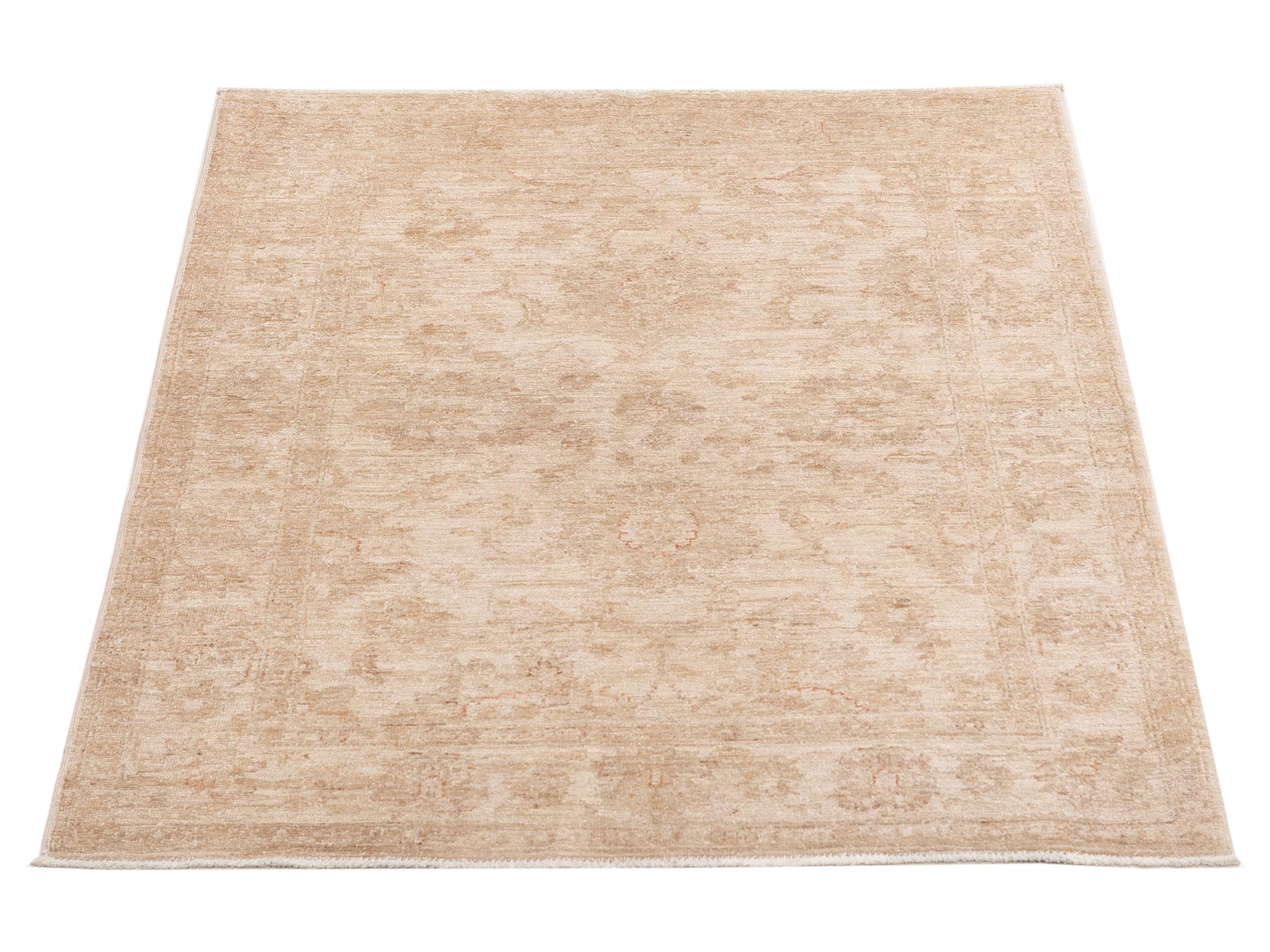 Sultan 116821 Ivory Ivory 3.11x5.6 Hand Knotted Rug