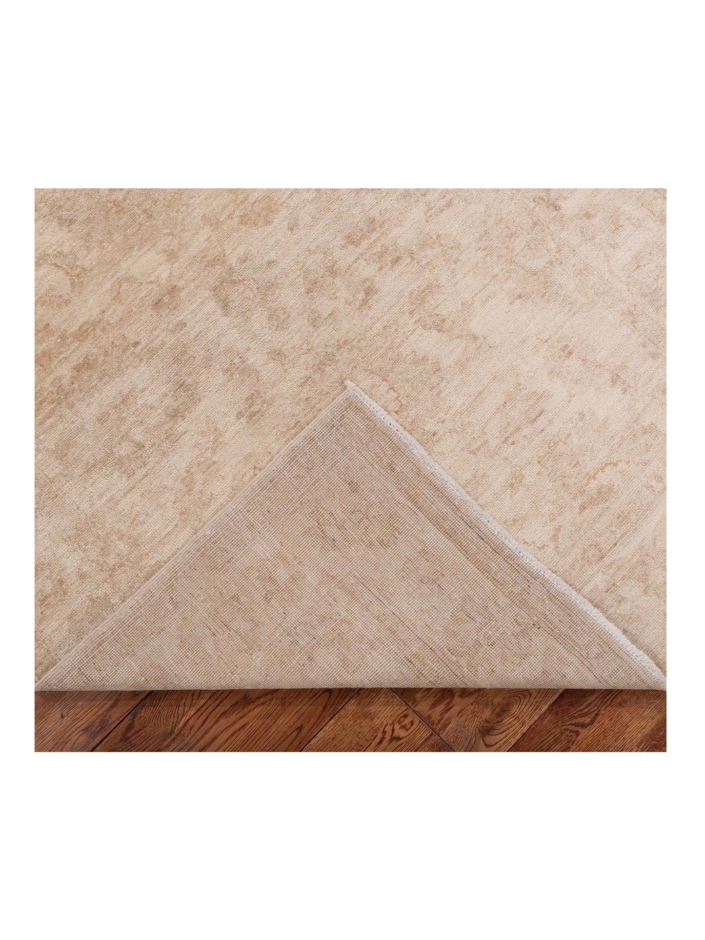 Sultan 116821 Ivory Ivory 3.11x5.6 Hand Knotted Rug